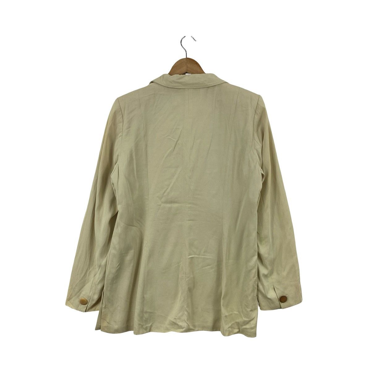 Max Mara MAXMARA Lightweight Safari Style Shirt Jacket with Front Size S / US 4 / IT 40 - 8 Thumbnail