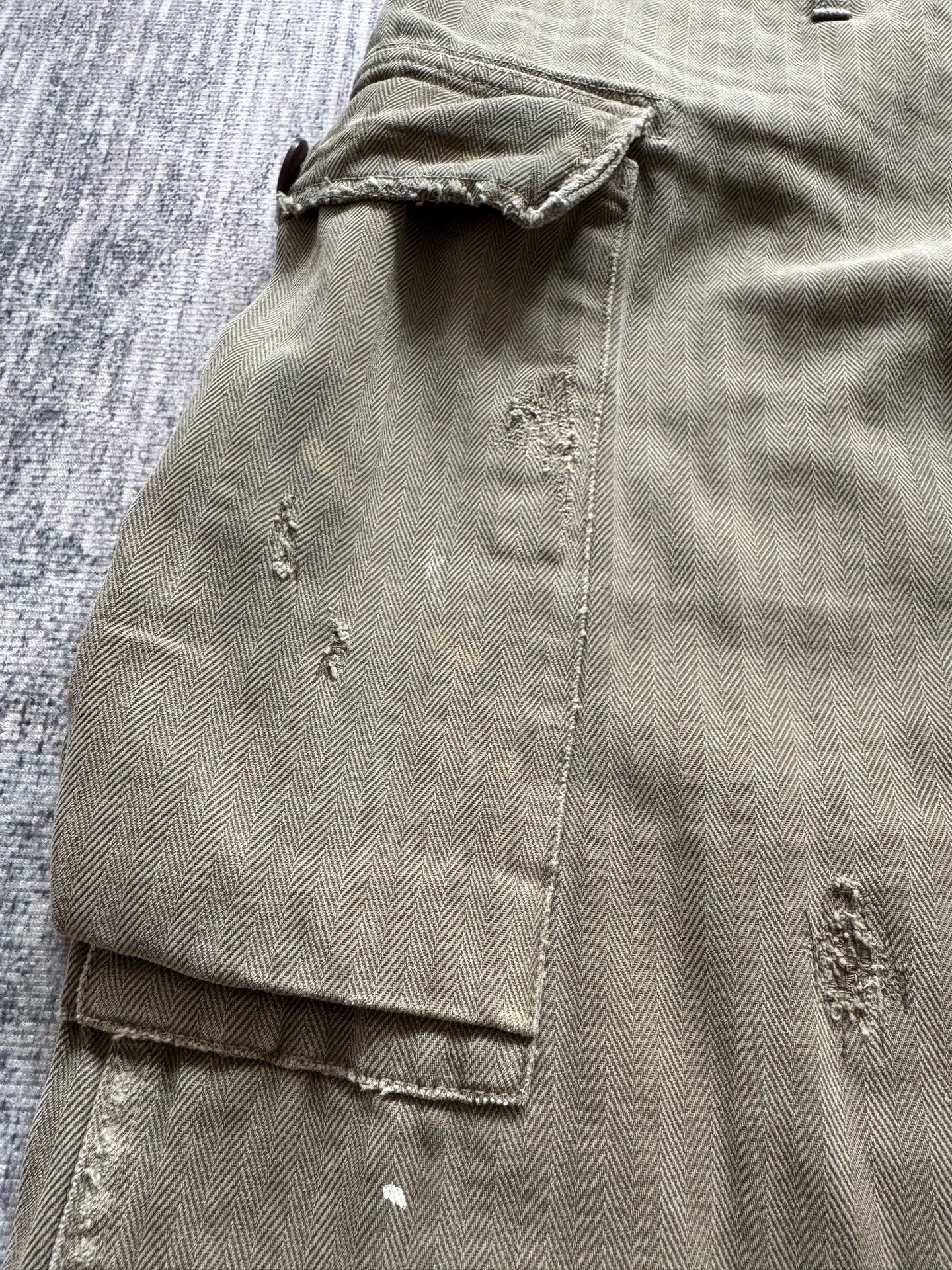 Visvim VISVIM 18SS VETERANS PANTS CRASH olive 3 Size US 34 / EU 50 - 3 Thumbnail