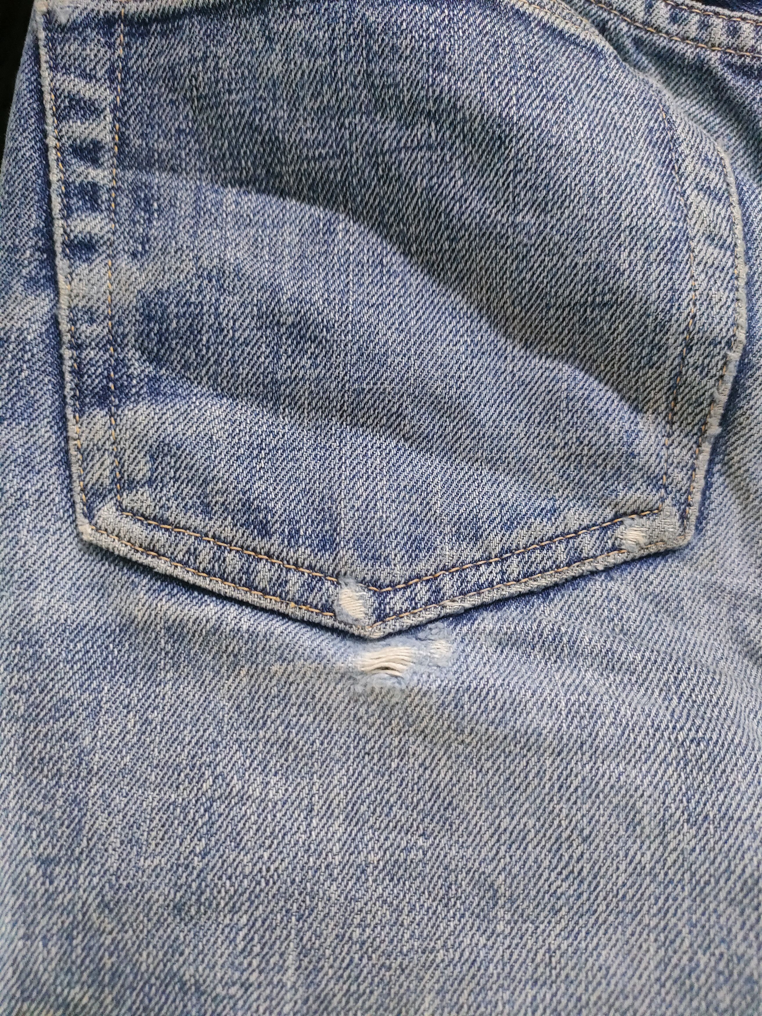 Japanese Brand Cracker Japan Distressed Selvedge Jeans Size US 30 / EU 46 - 3 Thumbnail