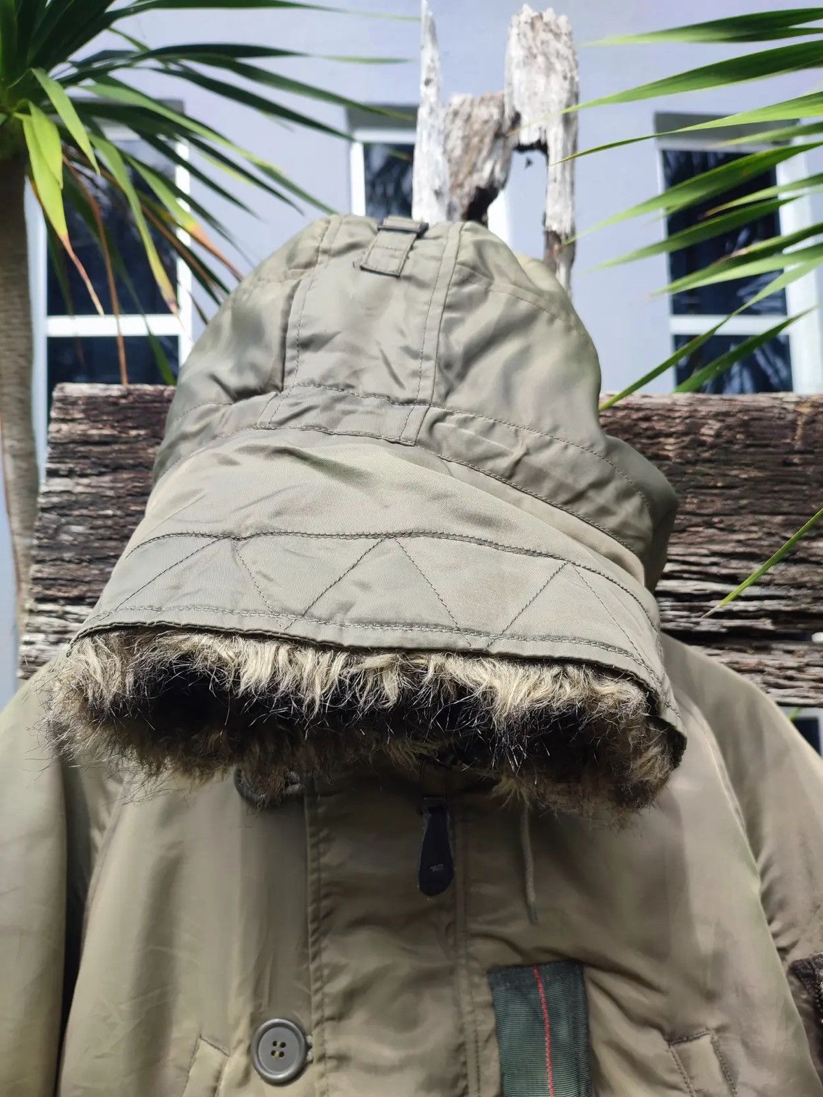 Avirex Vintage Y2K Avirex Officers Military Parka – Faux Fur Lined Size US L / EU 52-54 / 3 - 4 Thumbnail