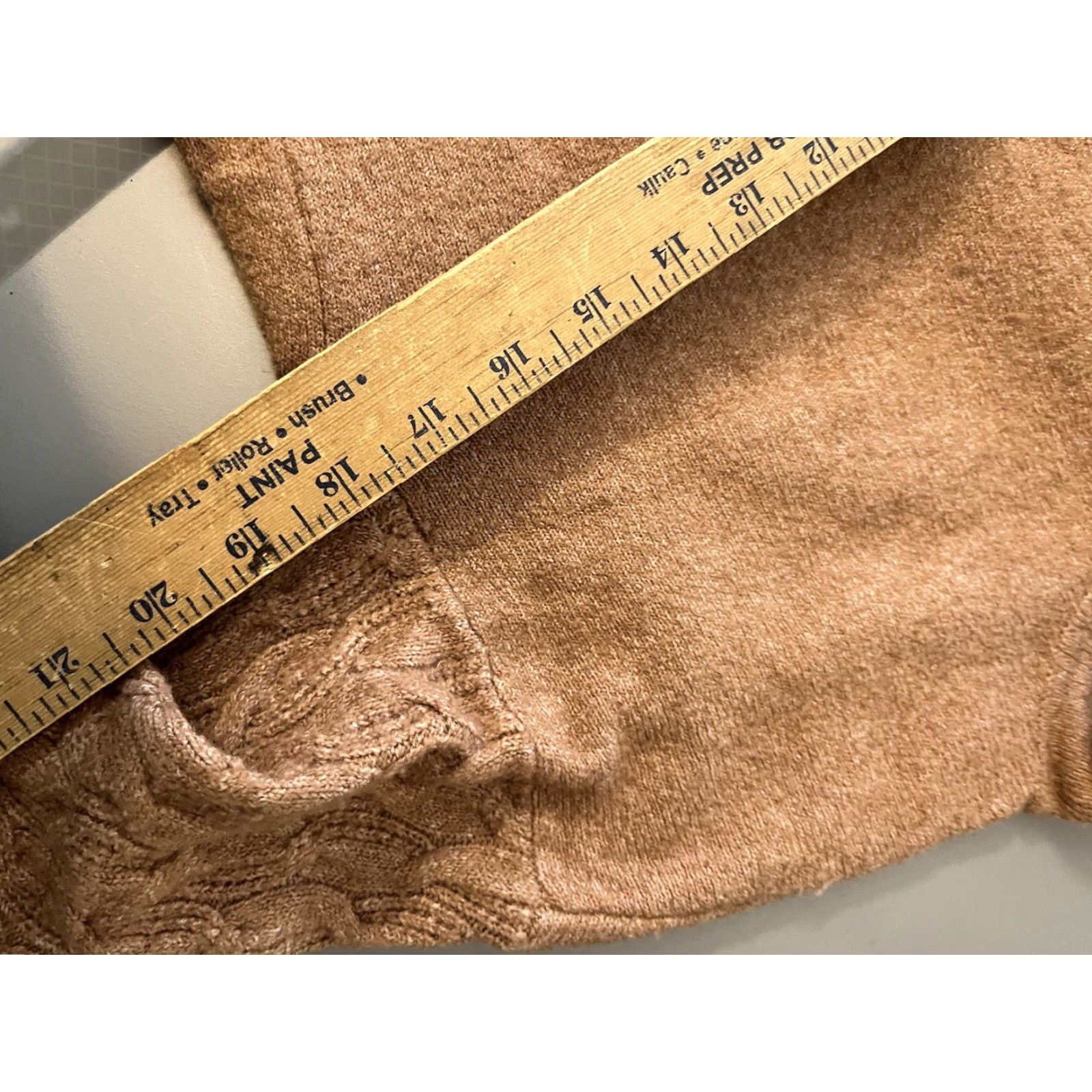 Calvin Klein Calvin Klein Jeans Women Knit Sweater High Neck Brown Size S Knit Polyester Acrylic Spandex Casual Womens Fall Winter Size 28" / US 6 / IT 42 - 6 Thumbnail