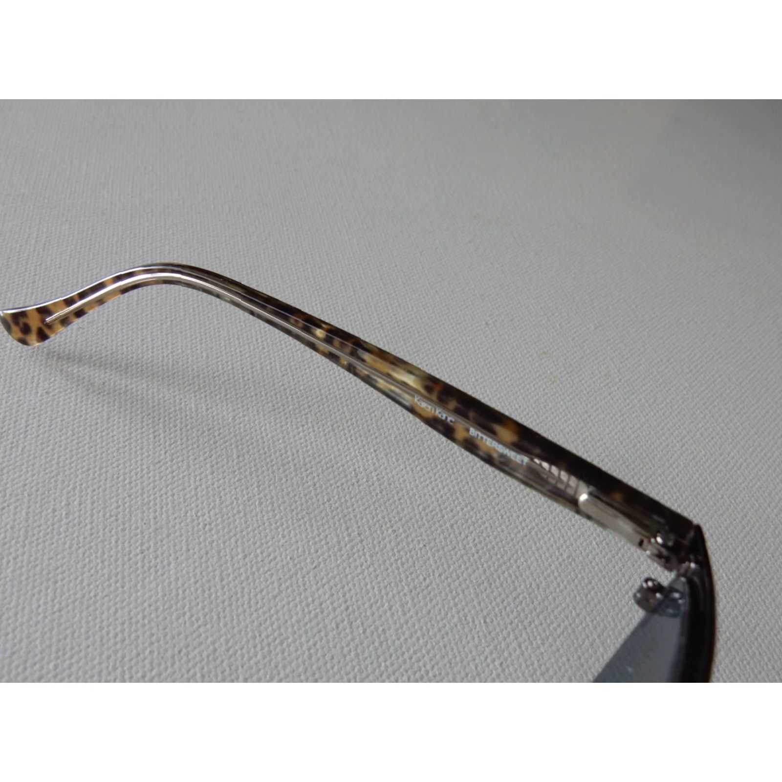 Vintage Karen Kane Women's Sunglasses Frames Only 57x17 140 Navy/Leopard Size ONE SIZE - 5 Thumbnail