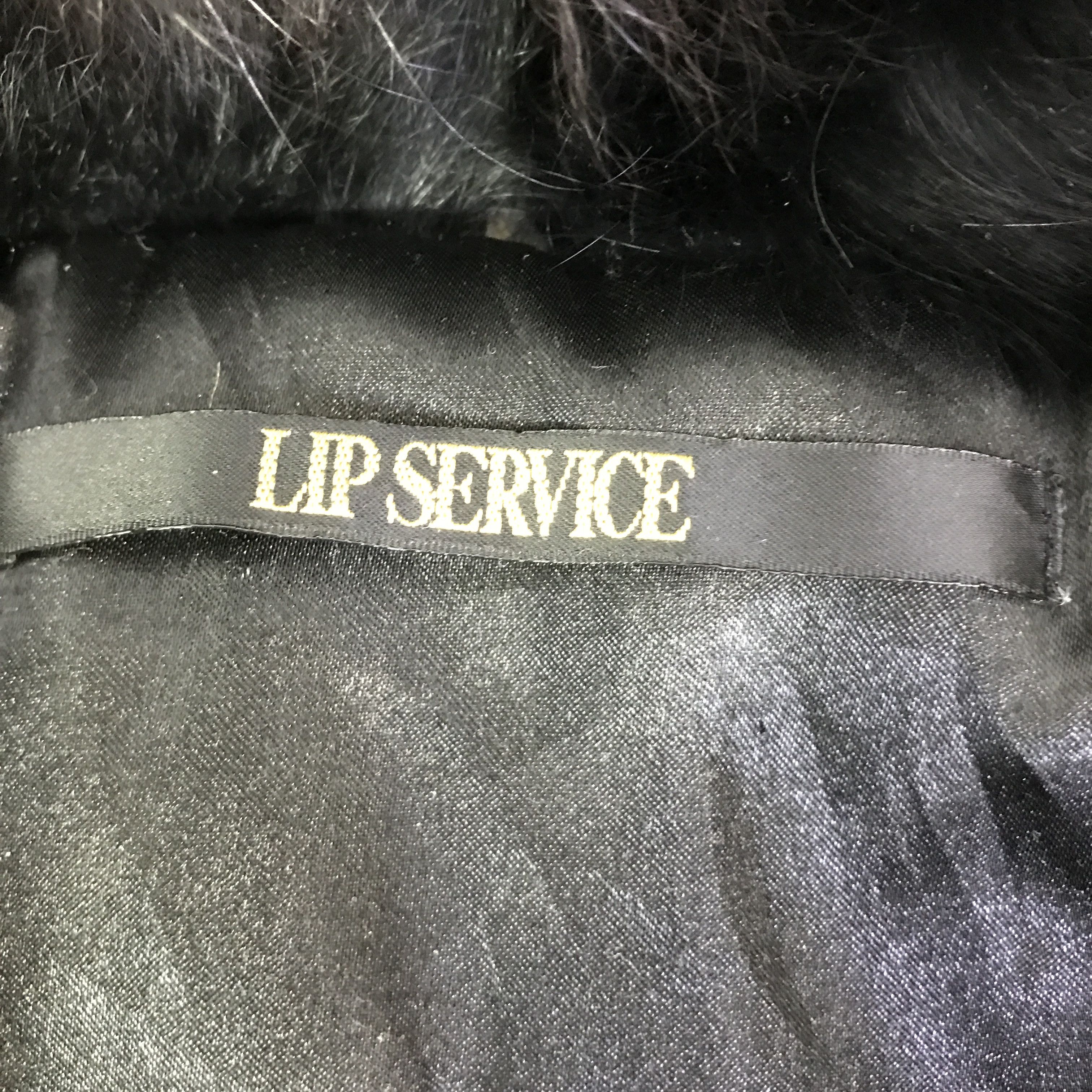 Lip Service LIP SERVICE FUR HOODIE PUNK JACKET K120B5 Size US M / EU 48-50 / 2 - 9 Thumbnail