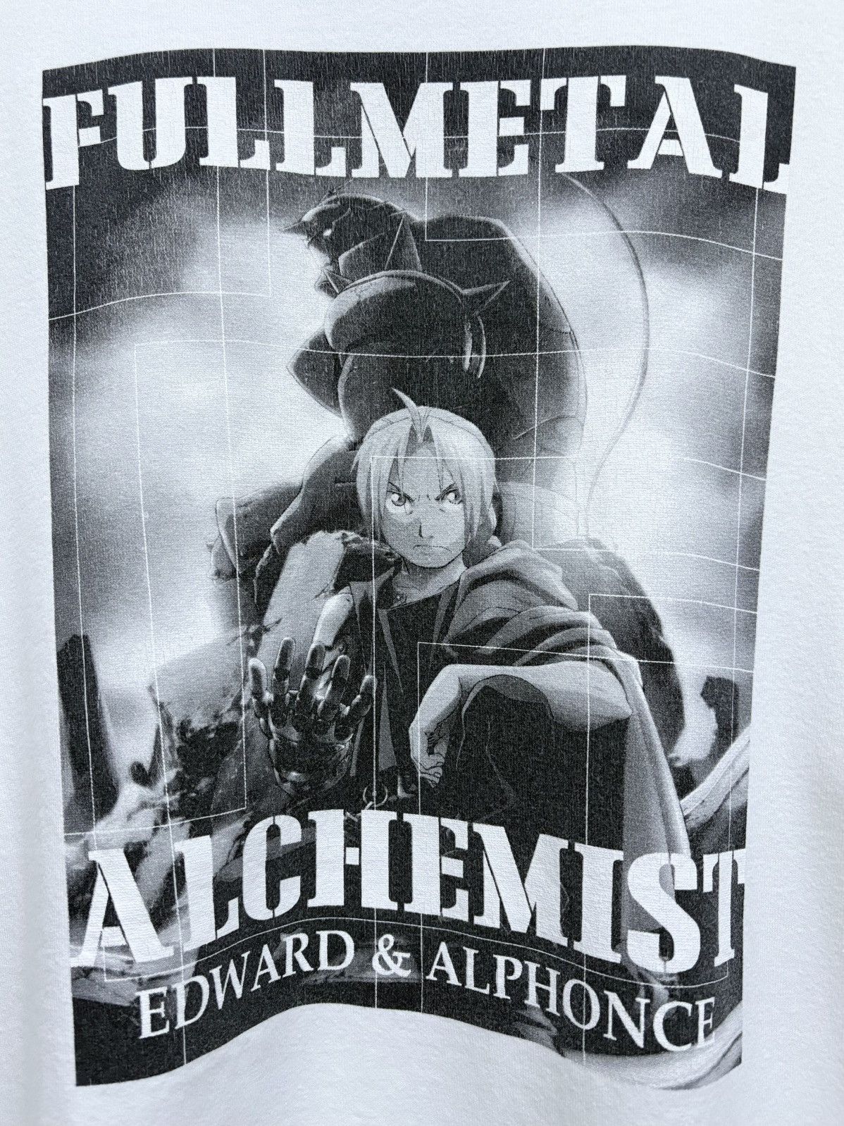 Japanese Brand 2000's Full Metal Alchemist - Edward & Alphonce L/S T-Shirt Size US M / EU 48-50 / 2 - 4 Thumbnail