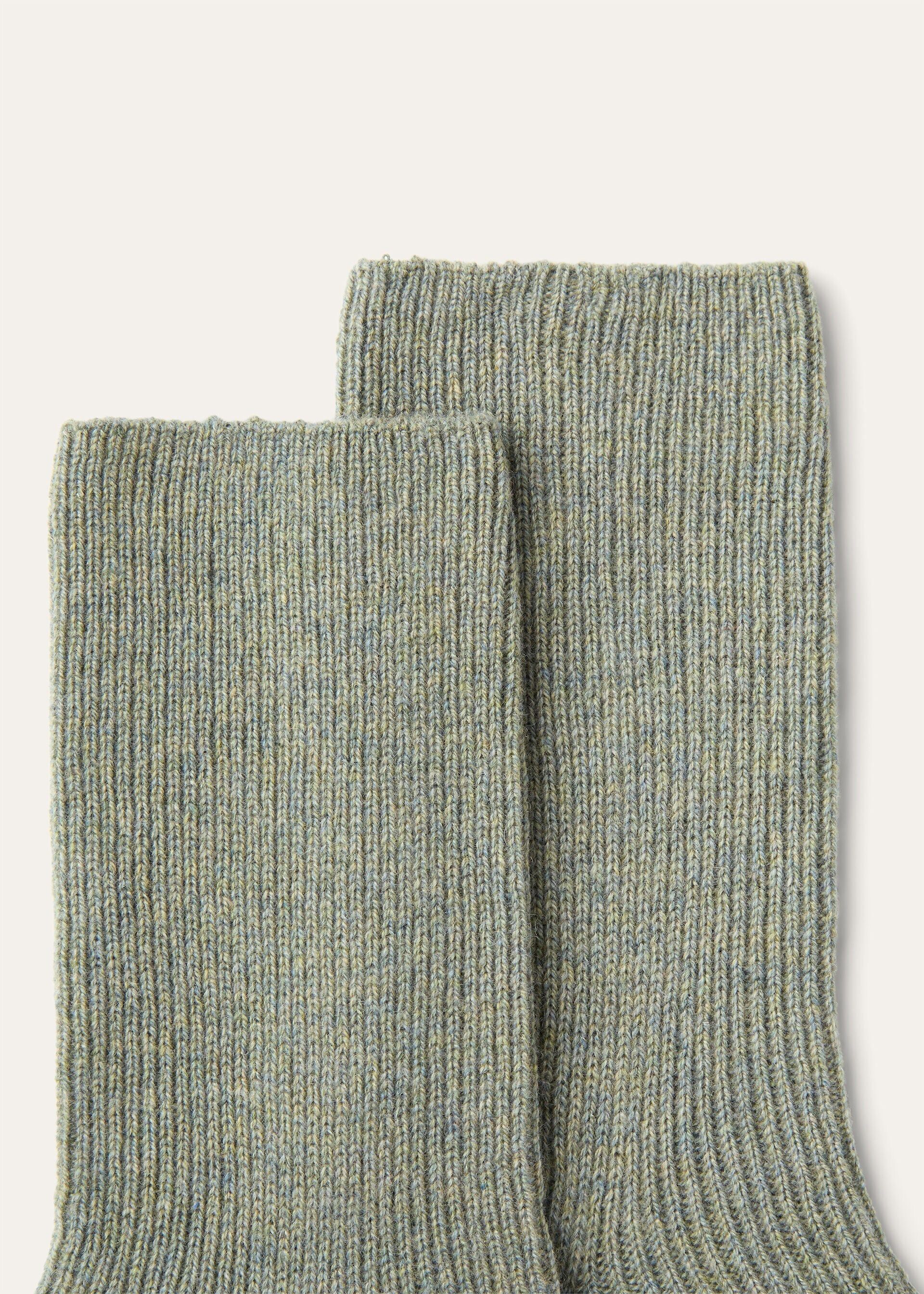 Loro Piana os11x0426 FAQ1318 Size: OS / Socks in Mountain View Melange Size ONE SIZE - 2 Thumbnail