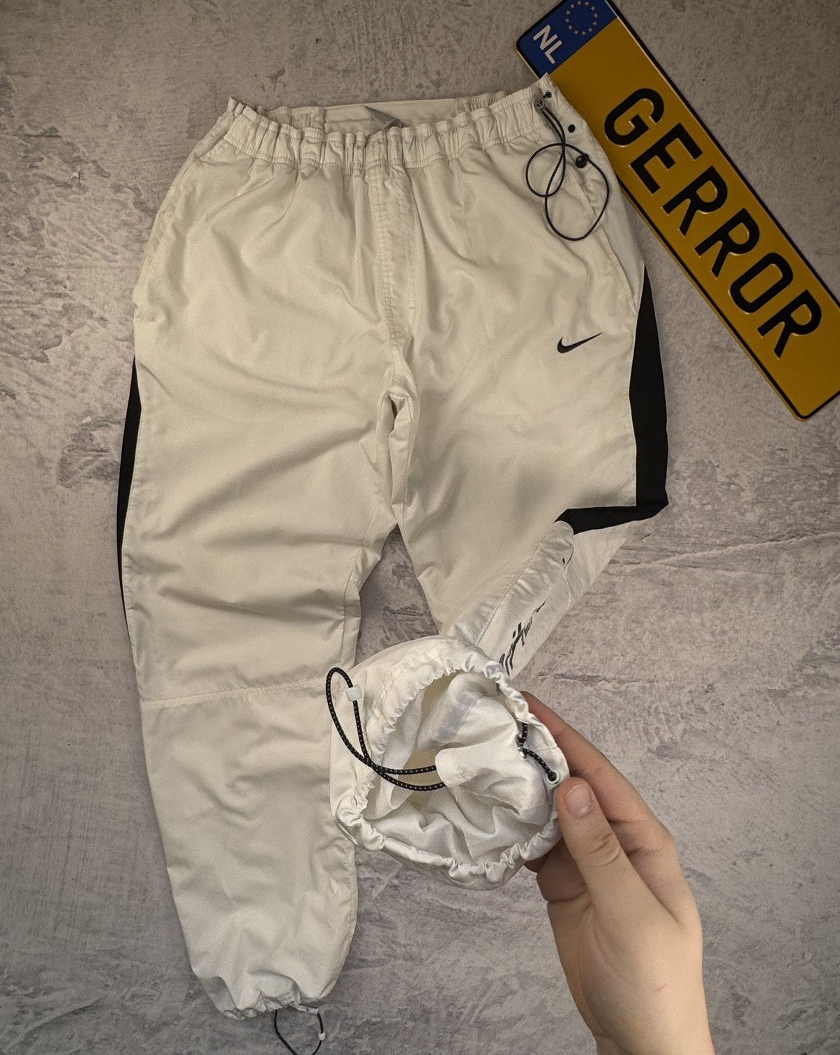 Nike × Vintage NIKE VINTAGE BASIC LOGO OVERSIZE BAGGY PANTS Size US 34 / EU 50 - 3 Thumbnail