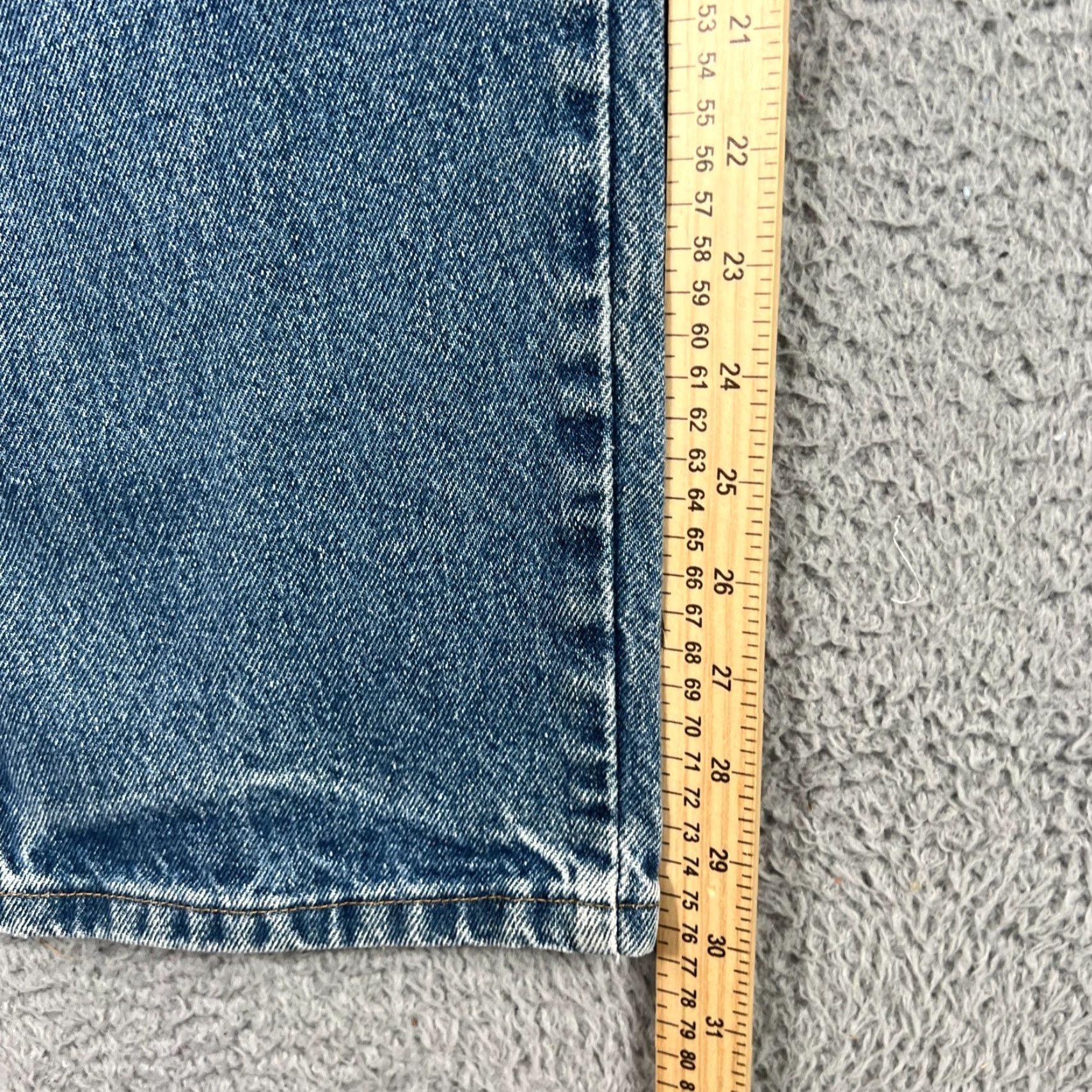 Wrangler VINTAGE Wrangler Jeans Mens 36x30 Regular Fit Blue Cotton Denim 90s Straight Casual Size US 36 / EU 52 - 3 Thumbnail
