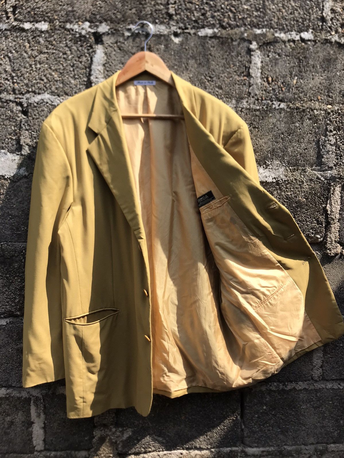 Pal Zileri × Vintage ⚡️Vintage Pal Zileri Italian Designer Wool Blazer Coat Size 52R - 4 Thumbnail