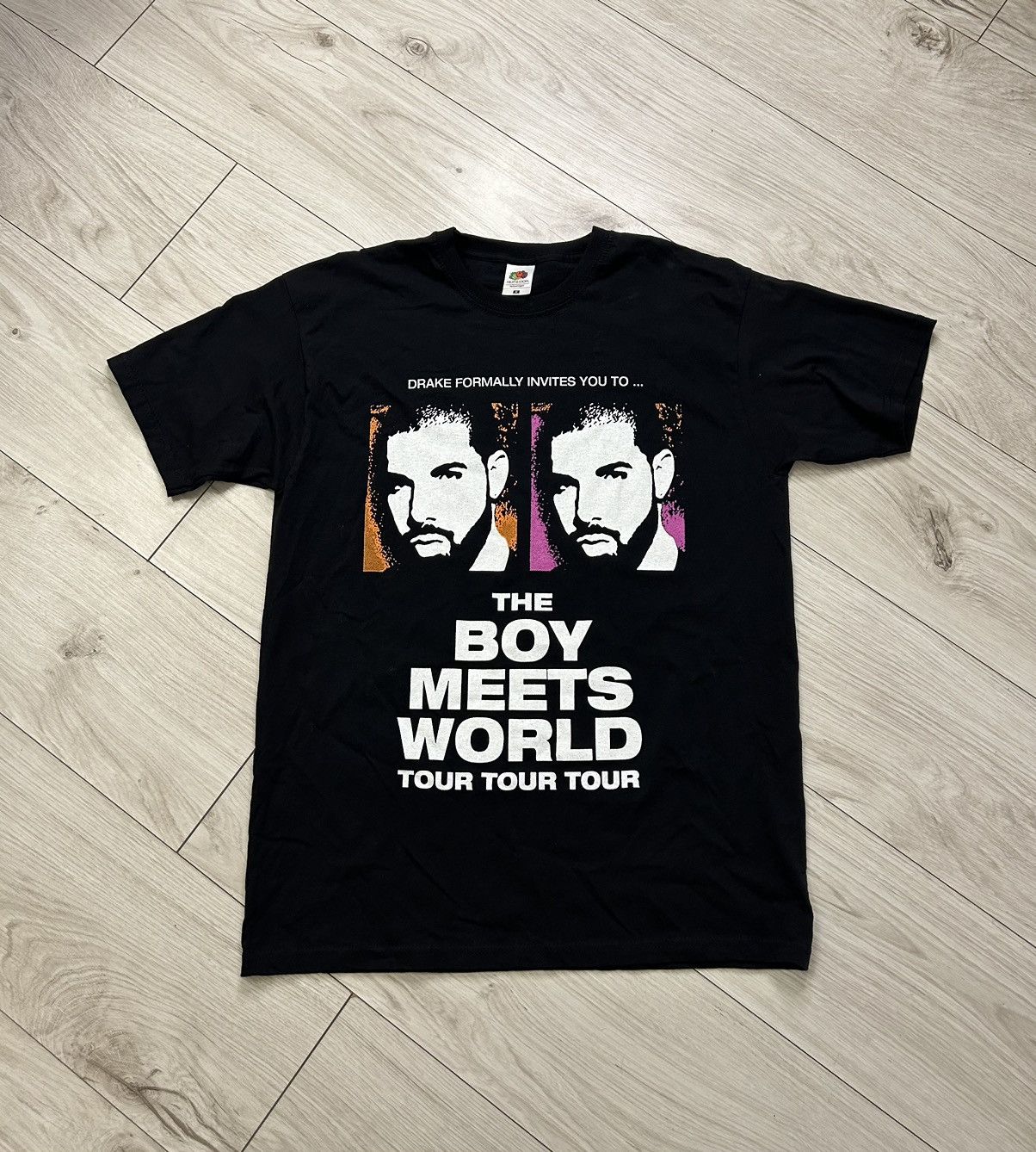 Rap Tees 2017 Drake The Boy Meets World Tour T-shirt Size US M / EU 48-50 / 2 - 1 Thumbnail