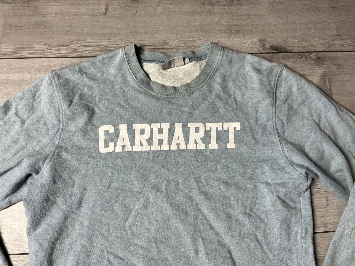 Carhartt Carhartt sweatshirt spellout logo size Medium Size US M / EU 48-50 / 2 - 3 Thumbnail