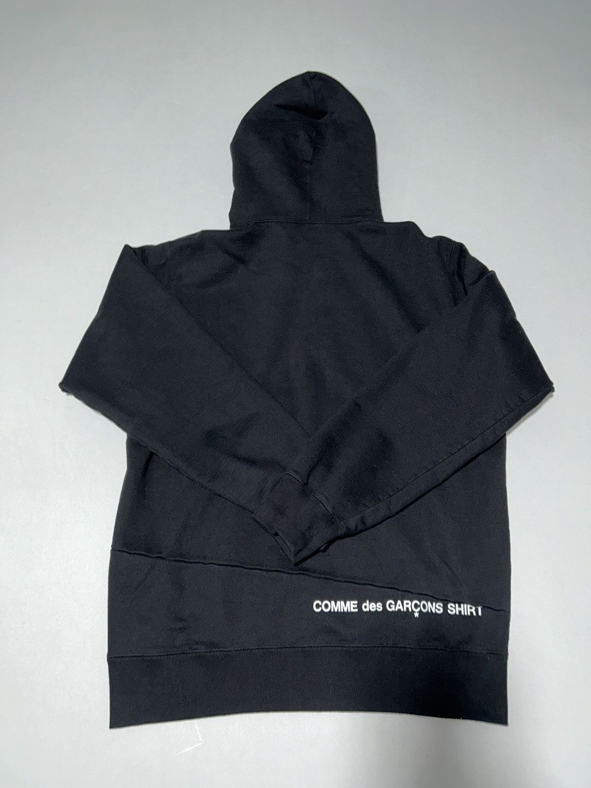 Supreme cdg split box logo hoodie sale