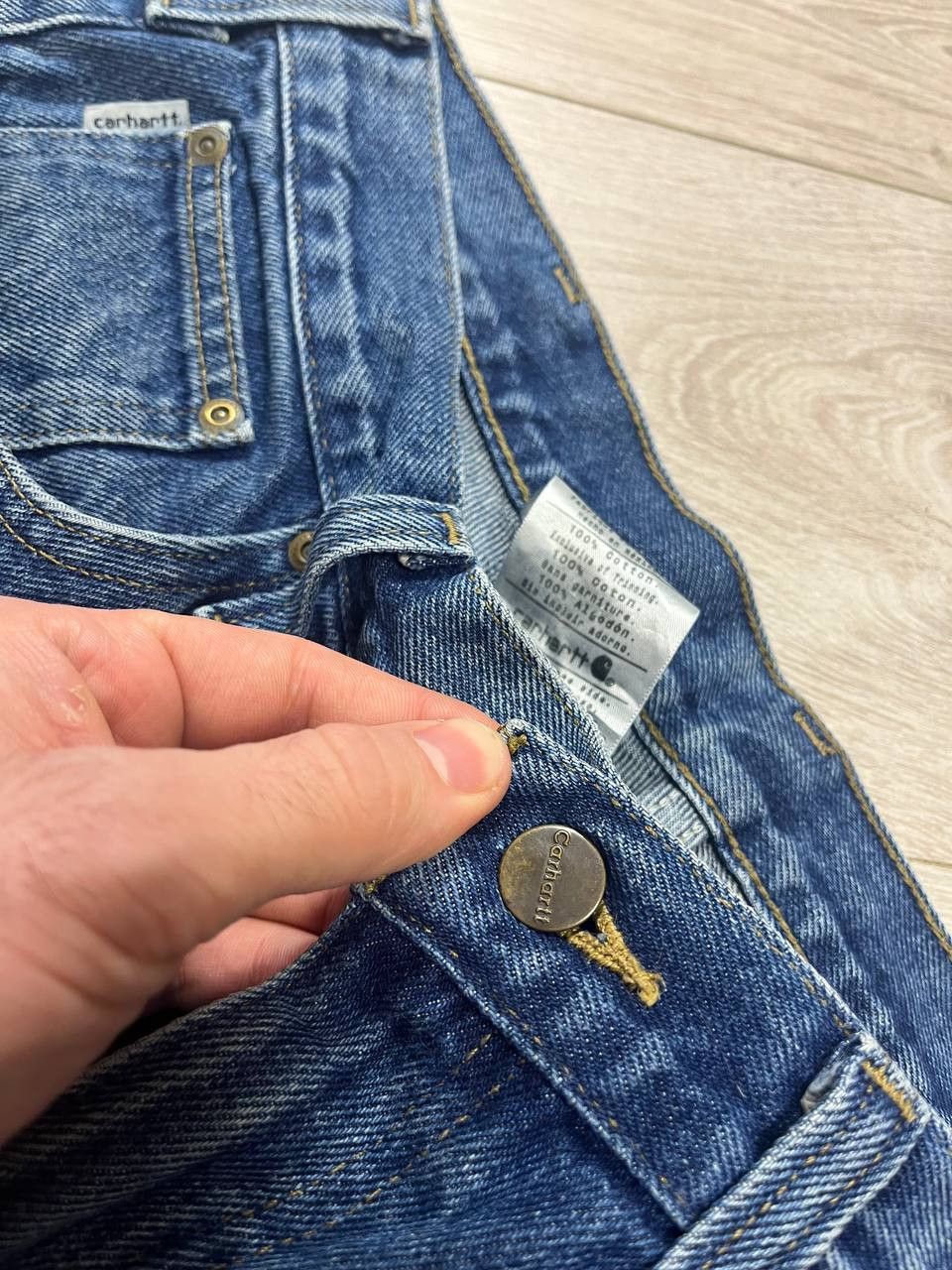 Carhartt wide-leg jeans Carhartt relaxed w36 Size US 36 / EU 52 - 4 Thumbnail