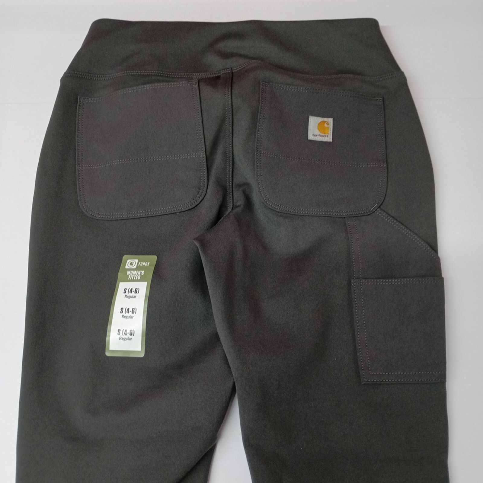 Carhartt New Carhartt Women's S Fitted Midweight Utility Legging Gray Size 28" / US 6 / IT 42 - 11 Thumbnail