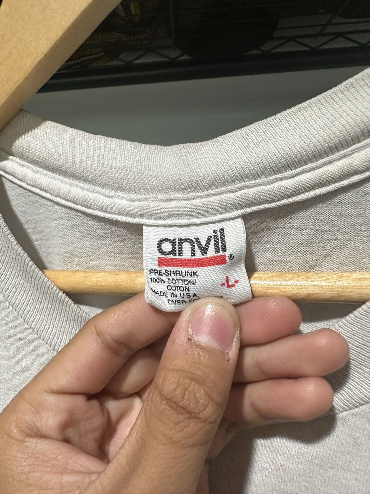 Anvil × Vintage vintage TAN QUER STERLING VODKA tee Size US L / EU 52-54 / 3 - 3 Thumbnail
