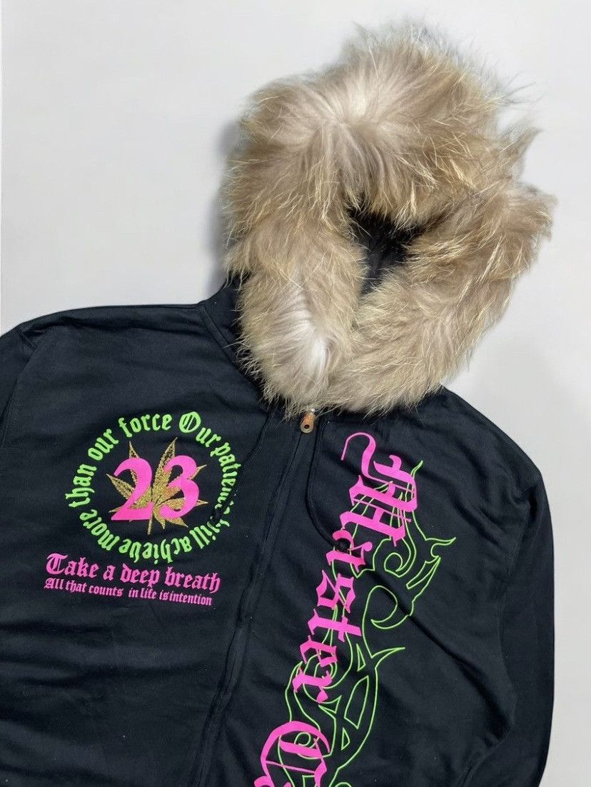 If Six Was Nine Poem Rastamania “ space opera “ Fur Hoodie Size US XL / EU 56 / 4 - 2 Thumbnail