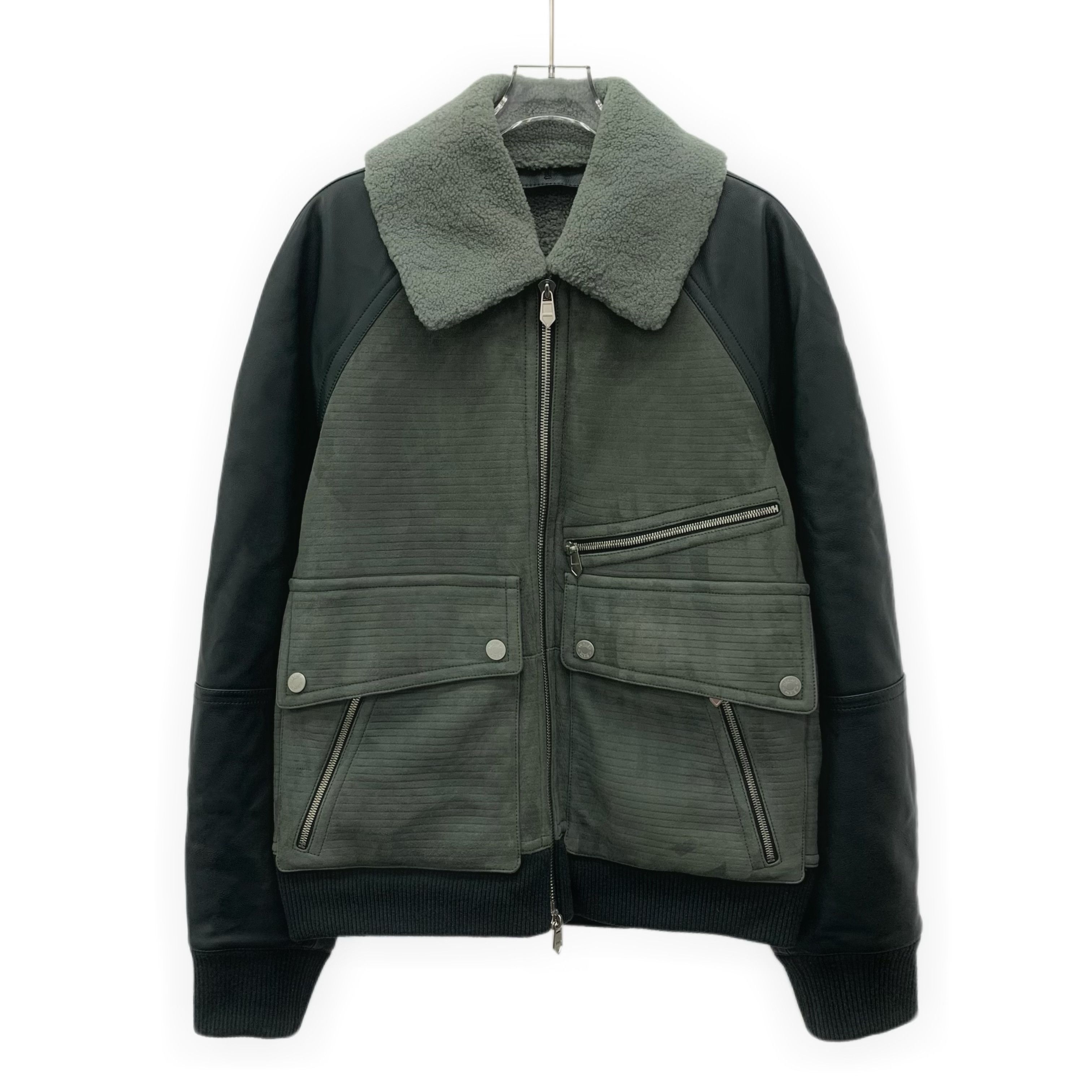 Hermes Hermès Shearling Leather Fur-Collar Jacket (M) Size US M / EU 48-50 / 2 - 1 Thumbnail