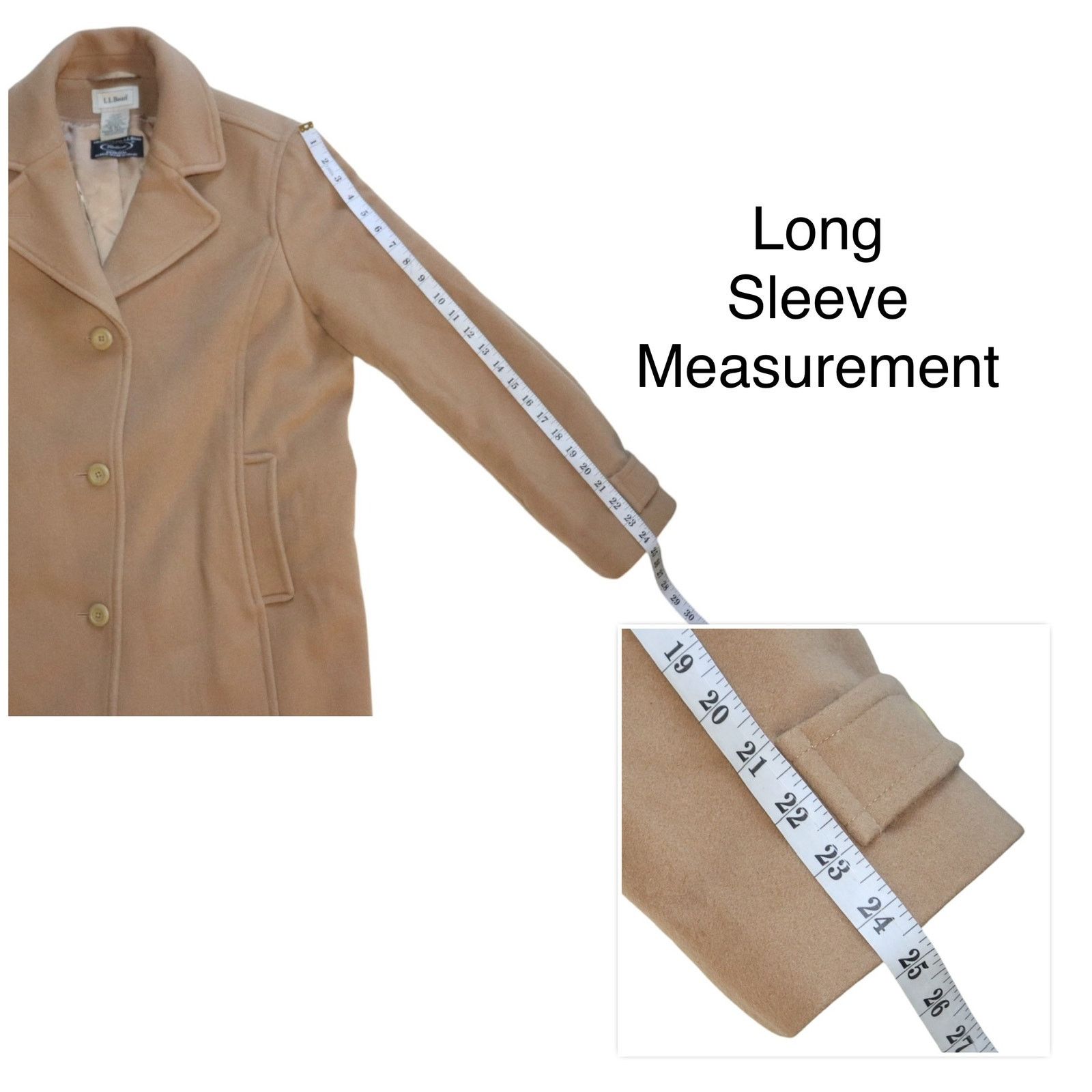 L.L. Bean LL Bean Bellandi Italian Wool Peacoat Button Coat Size 14 Size XL / US 12-14 / IT 48-50 - 7 Thumbnail