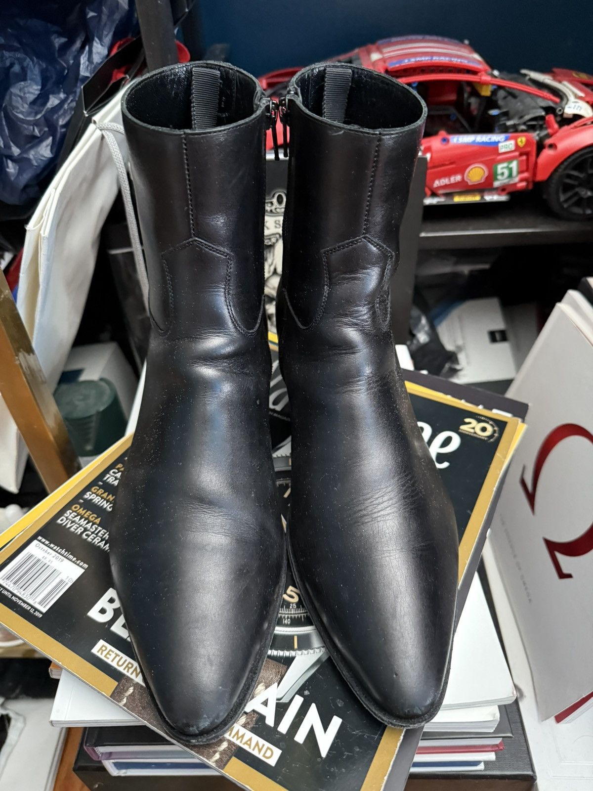 靴 JACNO BUCKLE SHOES Celine Jacno Buckle Shoe Black | END. (AR)