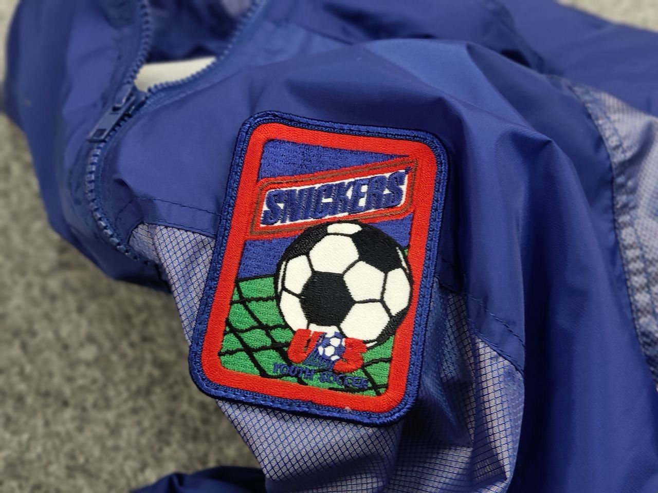 USA Olympics Vintage Snickers USA World Cup 94's Light Blue Nylon Jacket Size US L / EU 52-54 / 3 - 19 Thumbnail