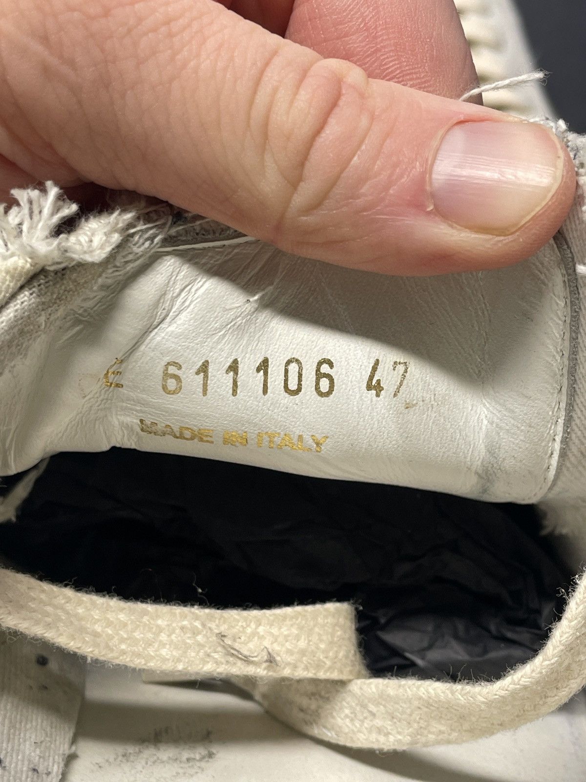 Saint Laurent Paris Court Classic SL/06 Canvas Logo Distressed Sneaker Size US 14 / EU 47 - 7 Thumbnail