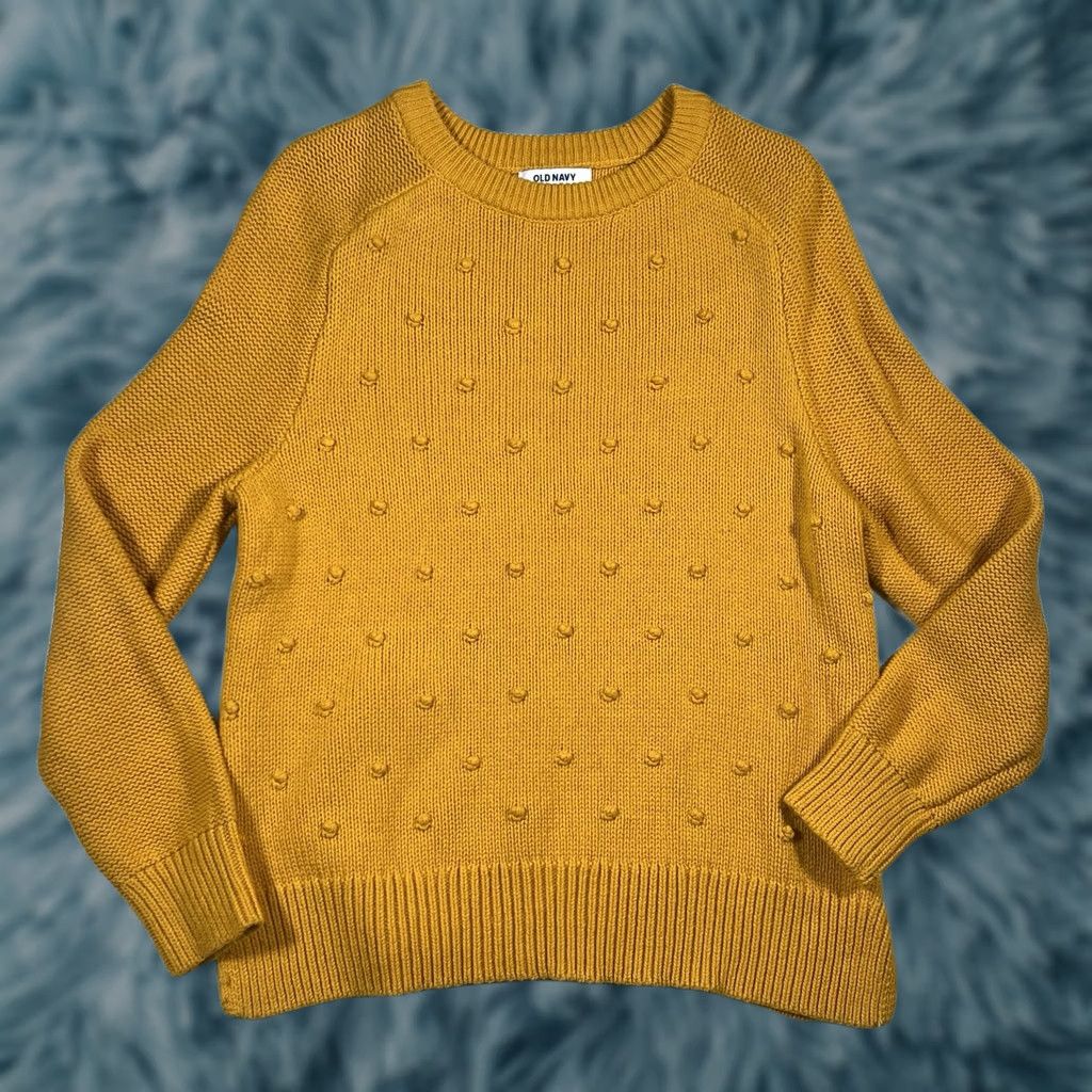 Old Navy Old Navy Sweater Women's Pullover Petite Large Blue Size L Size L / US 10 / IT 46 - 1 Thumbnail