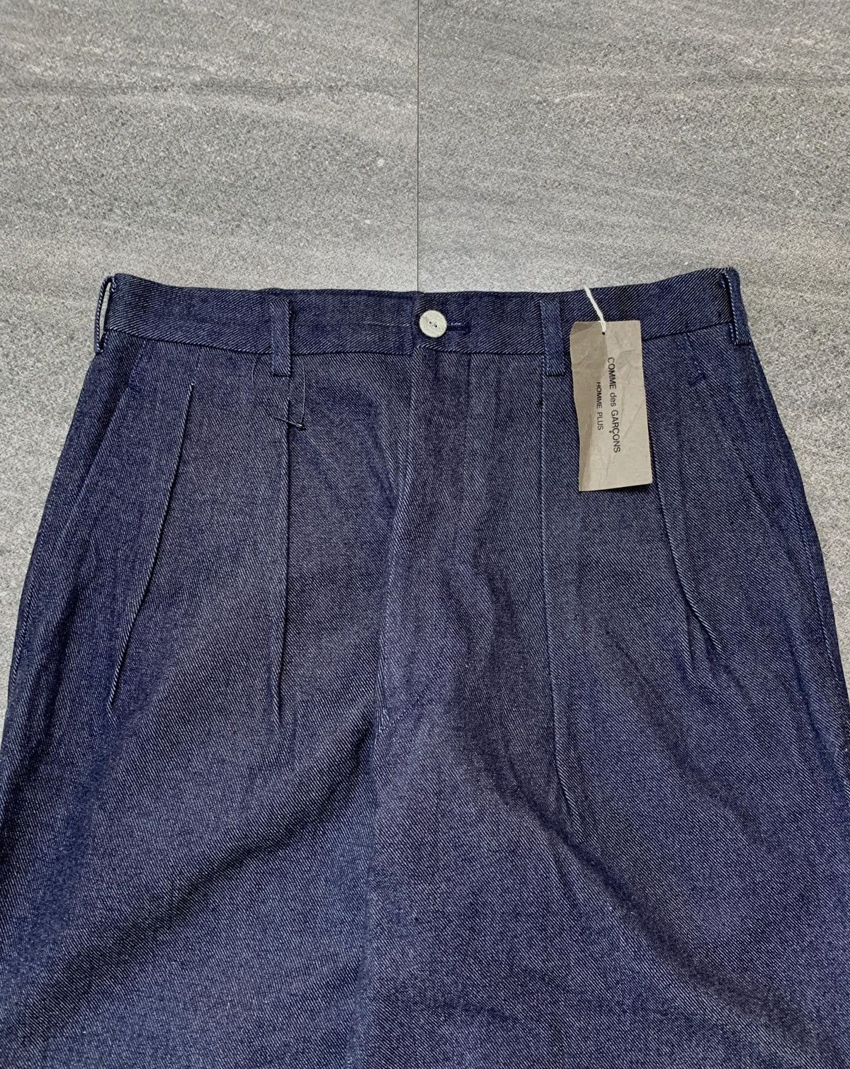 Comme des Garcons Homme FREE TAX! BNWT 90s Indigo Denim Trousers - 30” Size US 30 / EU 46 - 3 Thumbnail