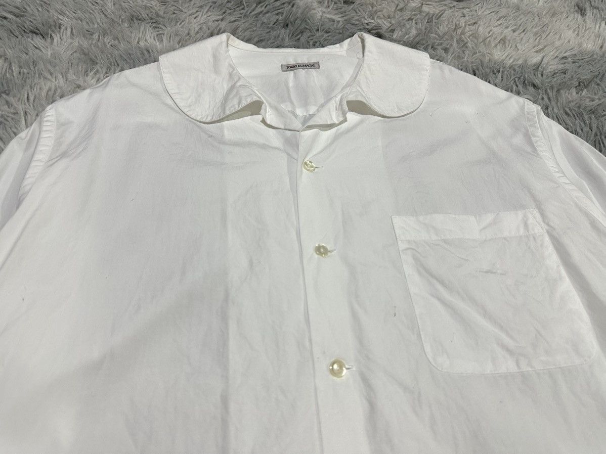Tokio Kumagai 🔥Vintage Tokio Kumagai White Shirt Button Ups Size US XL / EU 56 / 4 - 3 Thumbnail