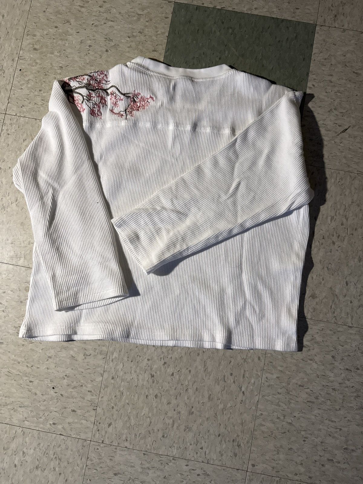 Other "blossom" waffle Longsleeve white Size US S / EU 44-46 / 1 - 2 Thumbnail
