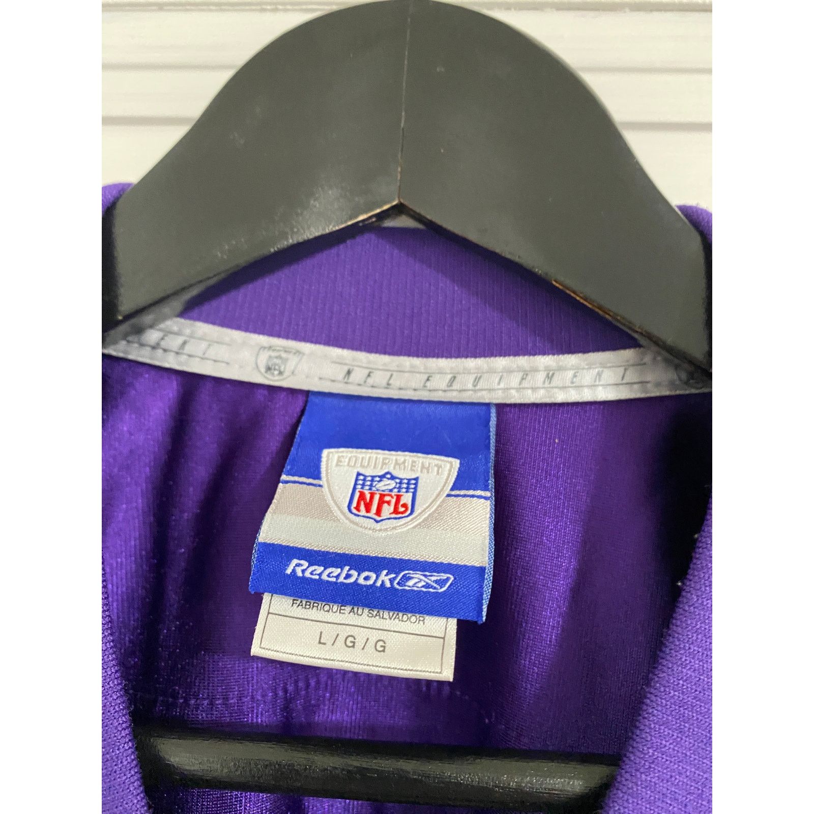 Reebok Throwback Erasmus James Minnesota Vikings Jersey Size Large Size US L / EU 52-54 / 3 - 7 Thumbnail