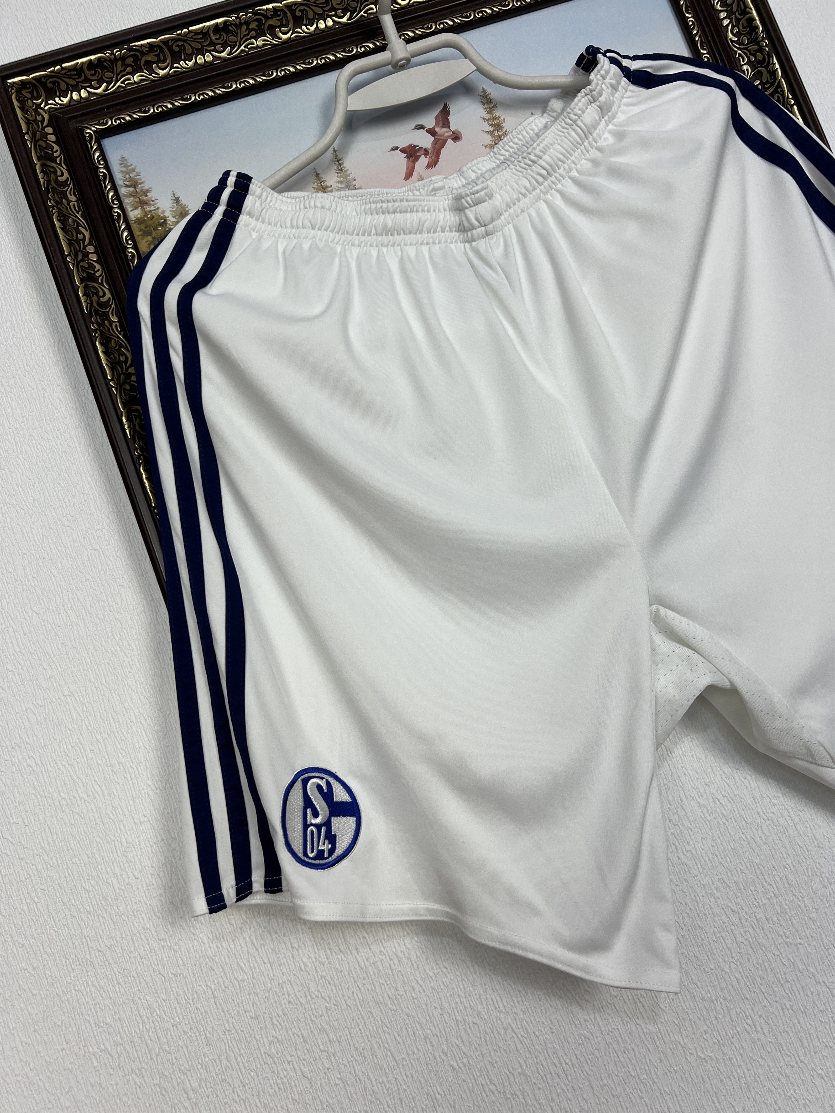 Adidas Vintage Adidas FC Schalke 04 Football Shirts White M Size US 32 / EU 48 - 3 Thumbnail