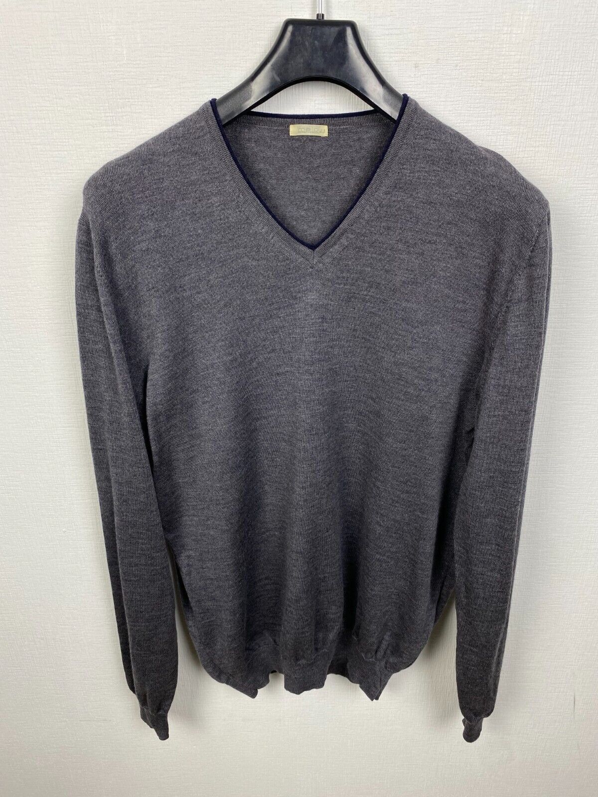 Malo Malo Italy Sweater wool size 56 Size US XL / EU 56 / 4 - 1 Thumbnail