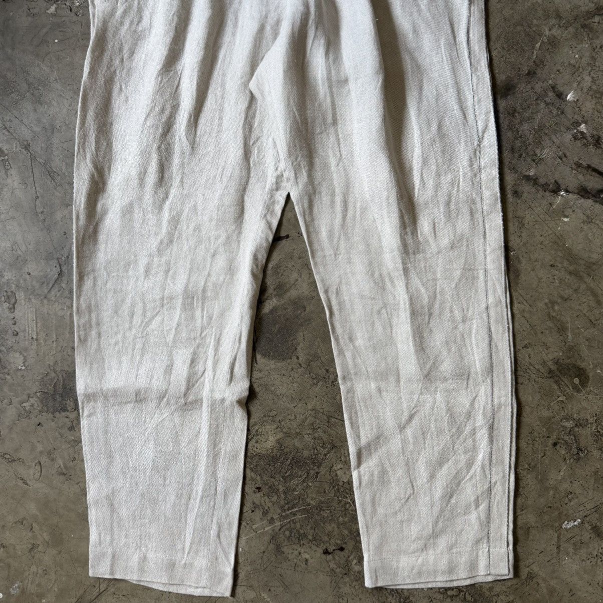 Brunello Cucinelli Brunello Cucinelli - Linen Side Tape Pants Size US 32 / EU 48 - 5 Thumbnail