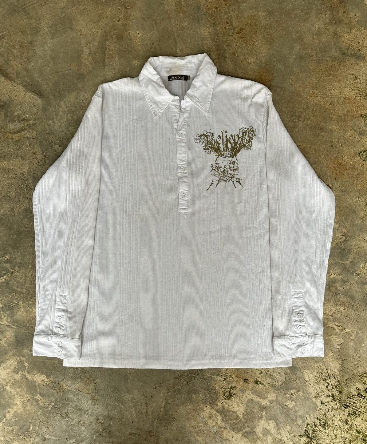 Hysteric Glamour Y2k Believe Skull Ifsixwasnine Punk Style Shirt Size US L / EU 52-54 / 3 - 1 Thumbnail