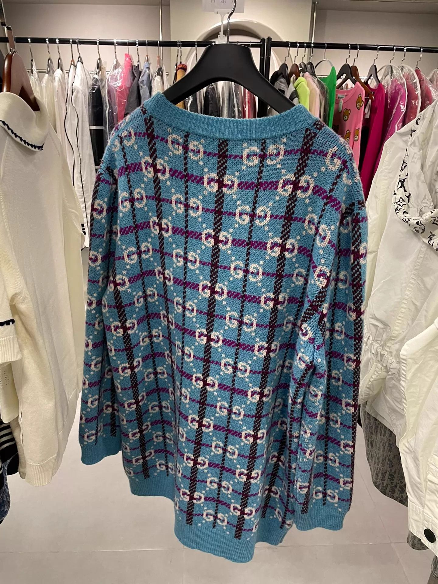 Gucci Gucci GG All-Over Knit Cardigan XL New Size XL / US 12-14 / IT 48-50 - 5 Thumbnail