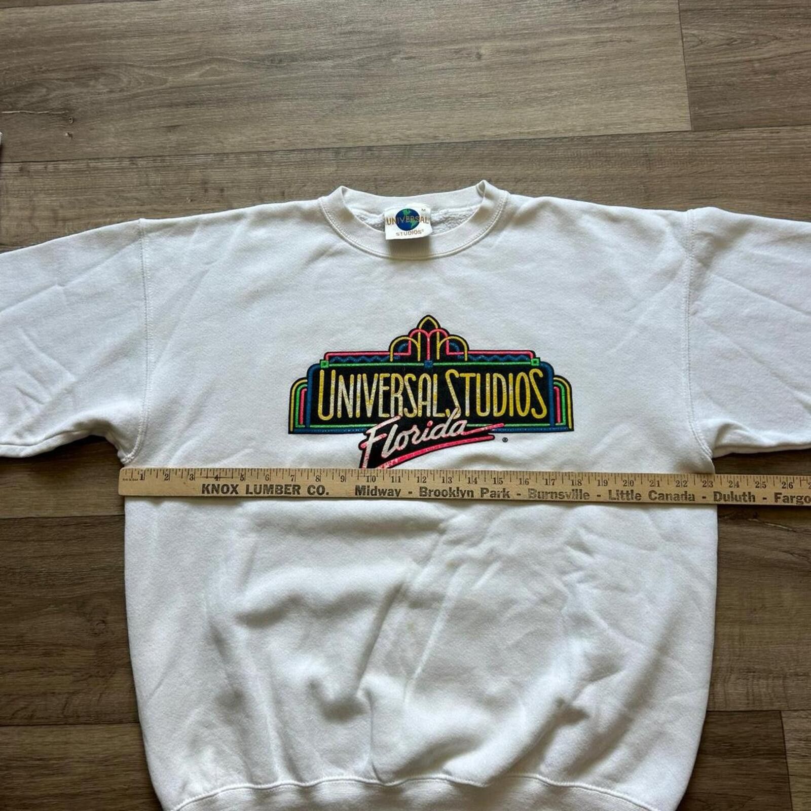 Other Vintage 90’s Universal Studios White Crewneck Sweatshirt M Size US M / EU 48-50 / 2 - 6 Thumbnail