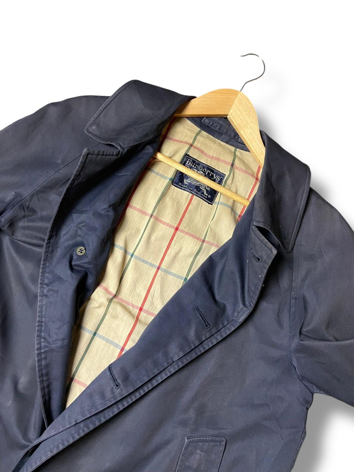 Burberry Prorsum × Designer × Vintage Vintage Burberry Prorsum Cotton Poly Long Coat (125) Size US XS / EU 42 / 0 - 3 Thumbnail