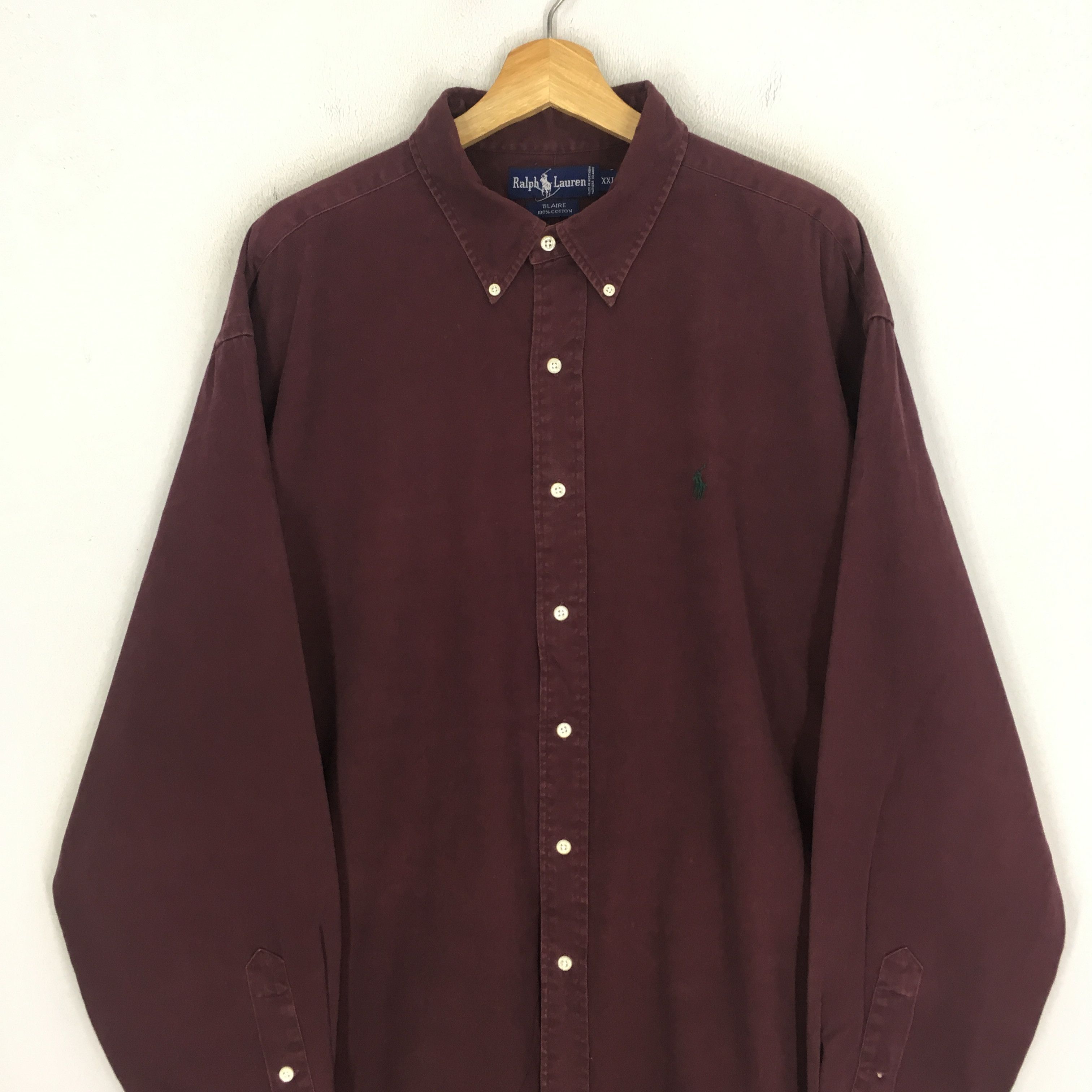 Polo Ralph Lauren purple polo ralph lauren - 881 Size US XXL / EU 58 / 5 - 3 Thumbnail