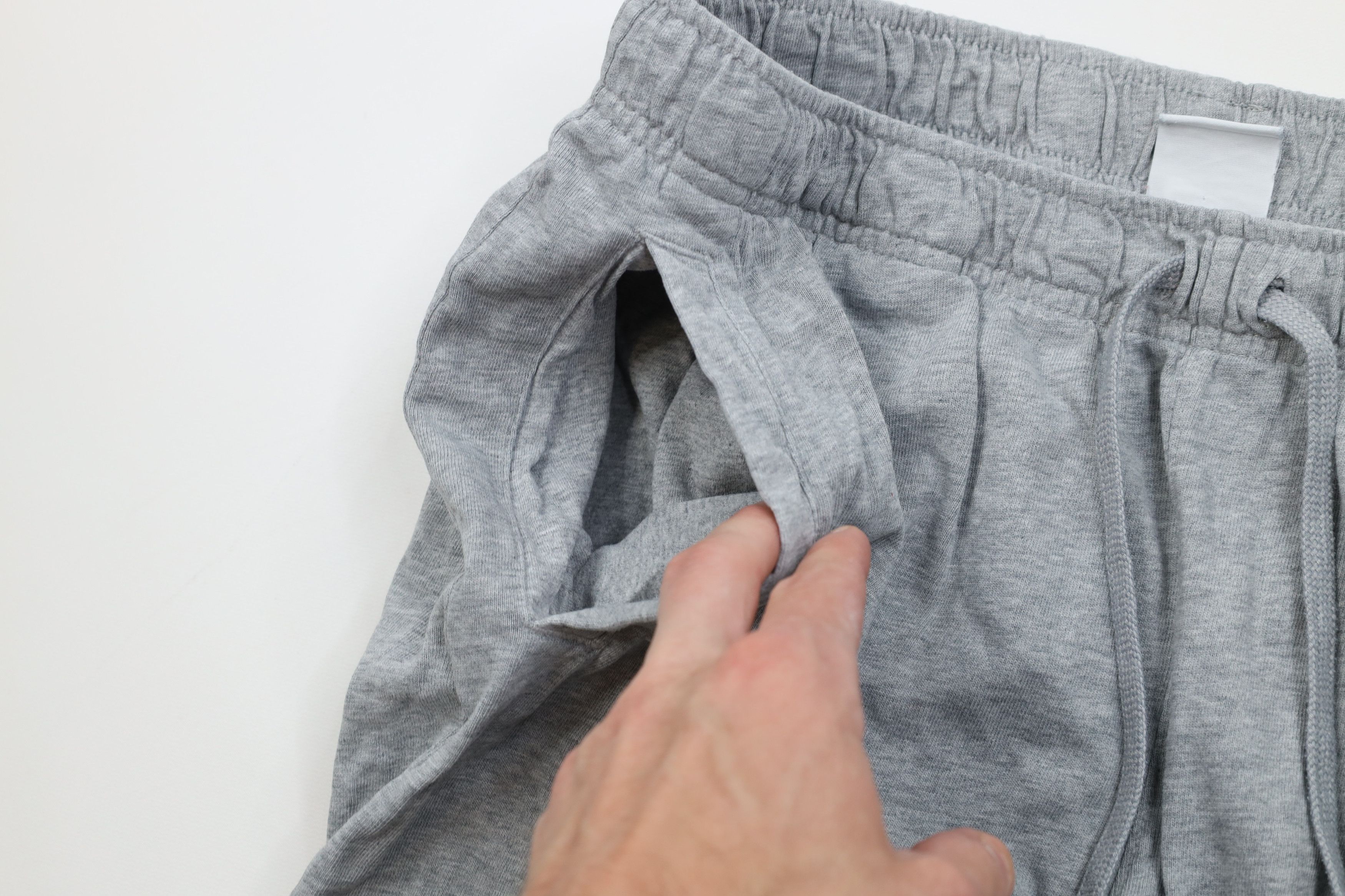 Nike Vintage Y2K Nike Mini Swoosh Lightweight Joggers Pants Gray Size US 38 / EU 54 - 7 Thumbnail
