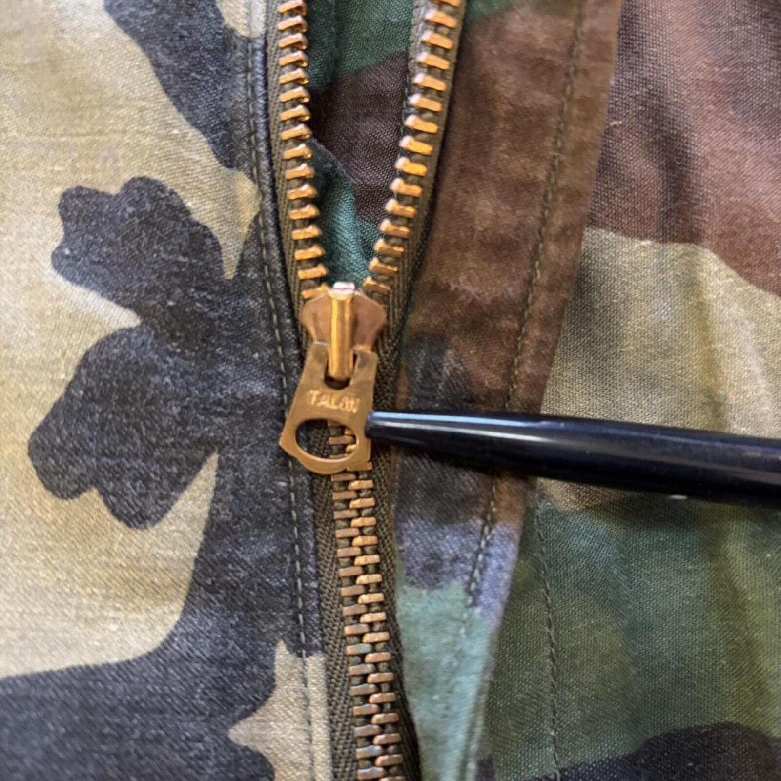 Vintage 1970s Vietnam Era Camo Military Pants Size US 32 / EU 48 - 2 Thumbnail