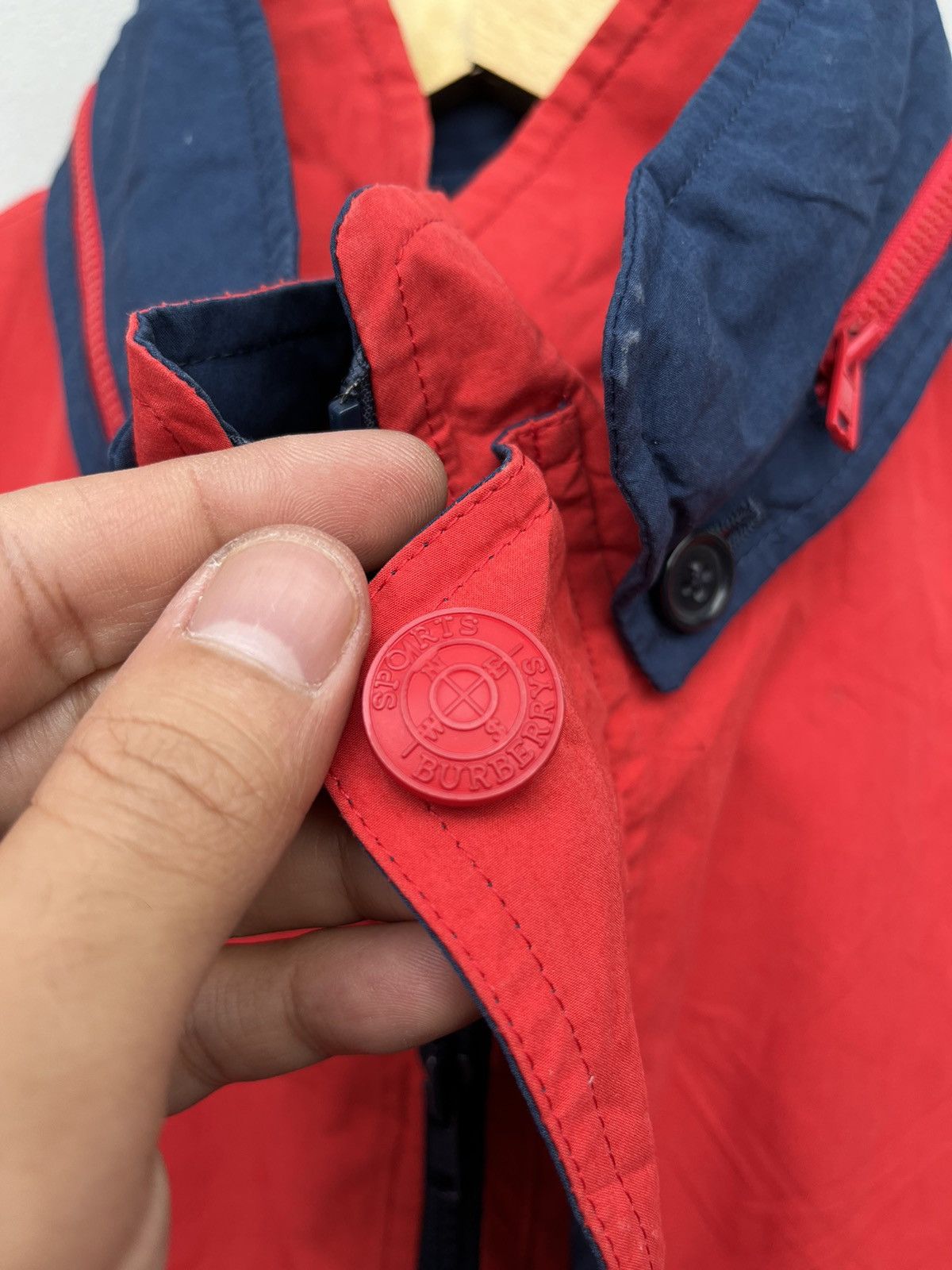 Burberry × Vintage Burberry Sports Vintage Logo Bomber Jacket Size US L / EU 52-54 / 3 - 8 Thumbnail