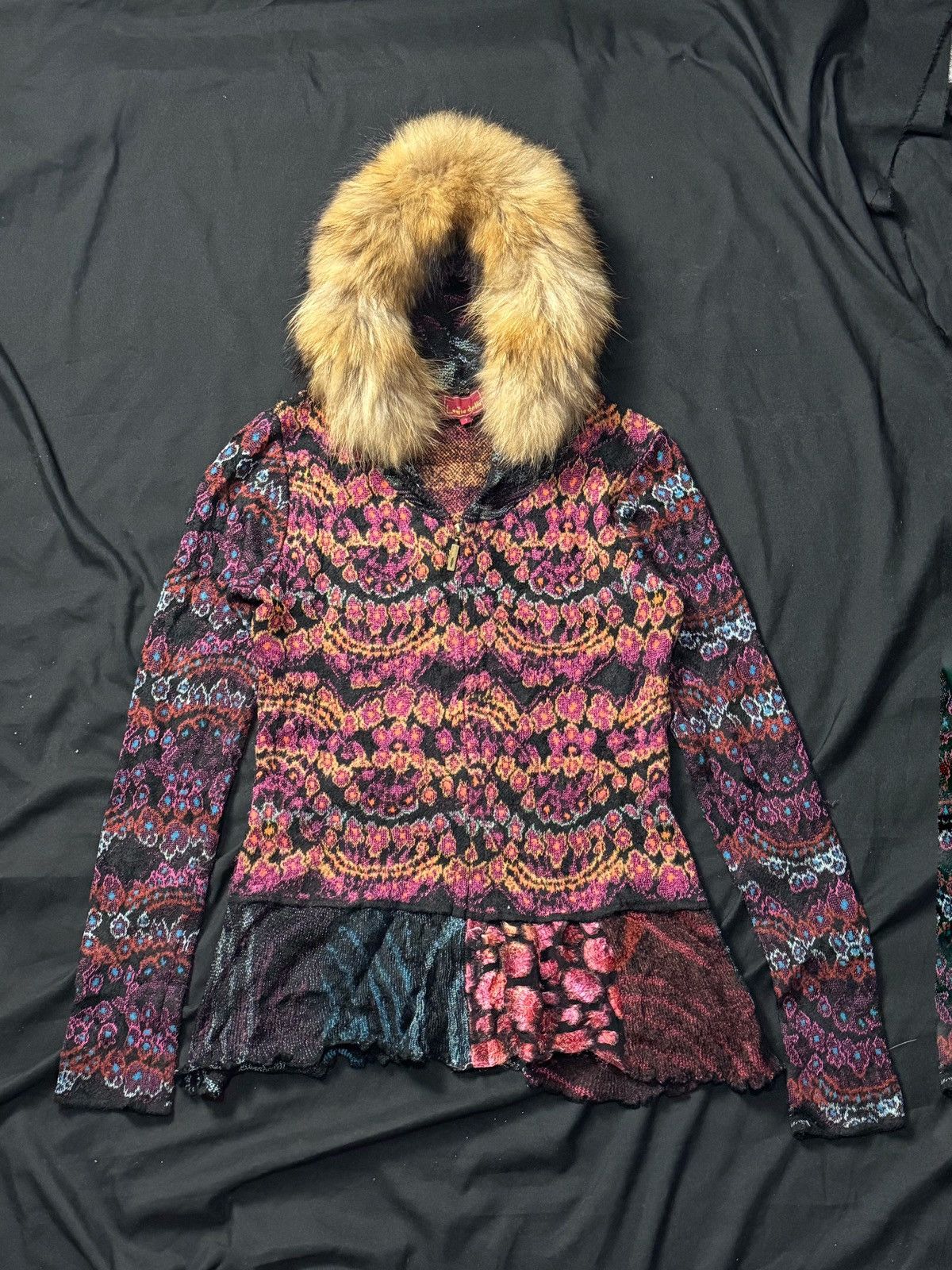 Hysteric Glamour × If Six Was Nine × Japanese Brand Fur Zipper Hoodie Louise Della Knit Archive style Size M / US 6-8 / IT 42-44 - 1 Thumbnail