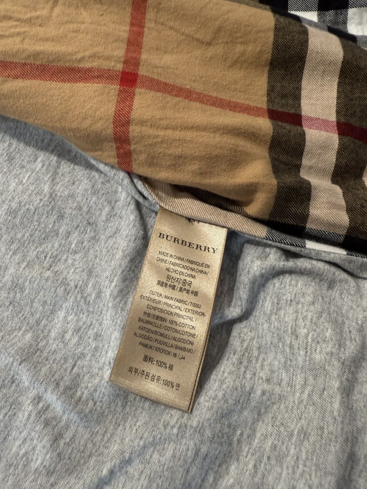 Burberry Burberry London Grey Hoodie Zip Sweatshirt Size US L / EU 52-54 / 3 - 8 Thumbnail