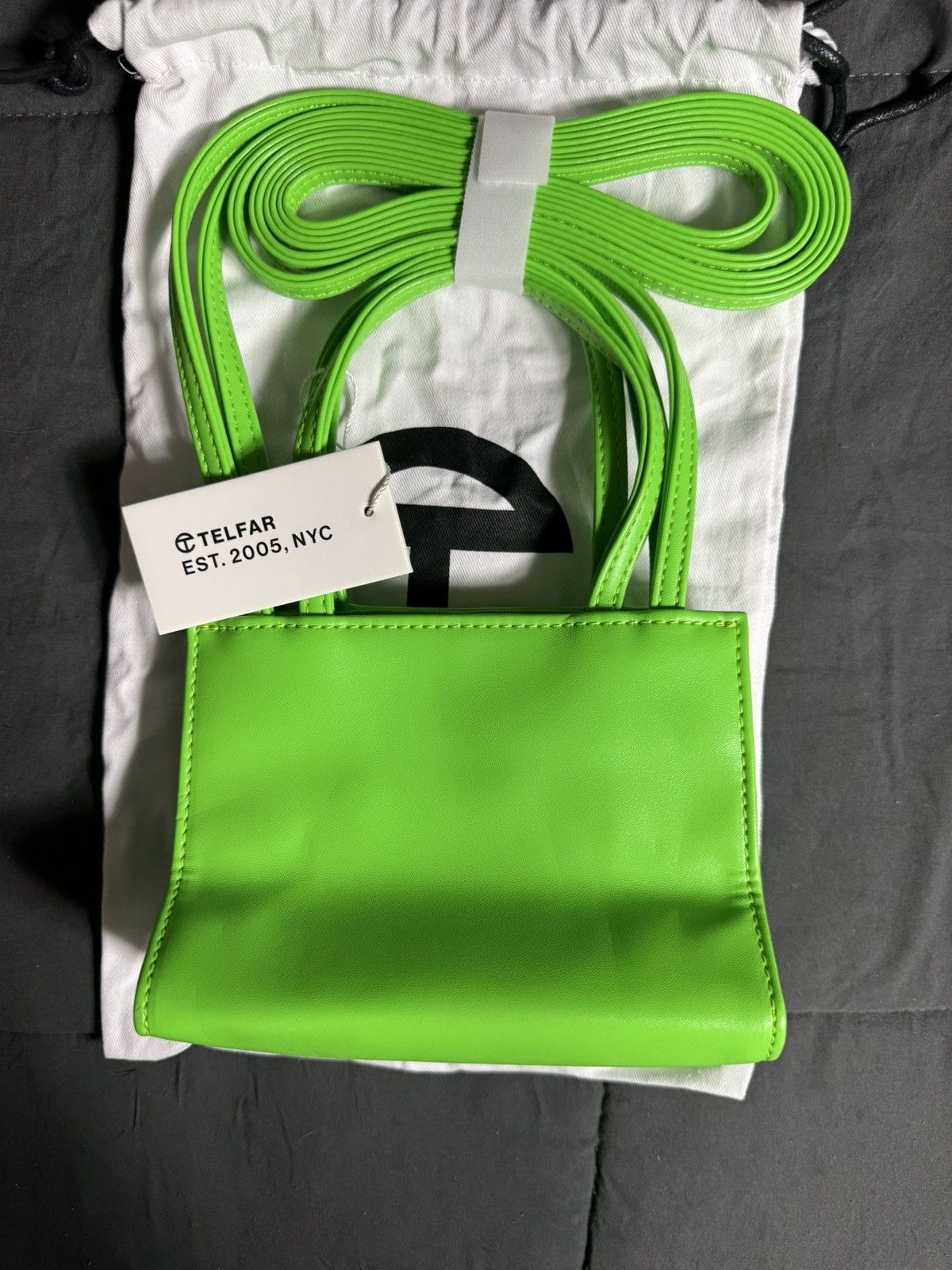 Telfar Small Sage Shopping Bag