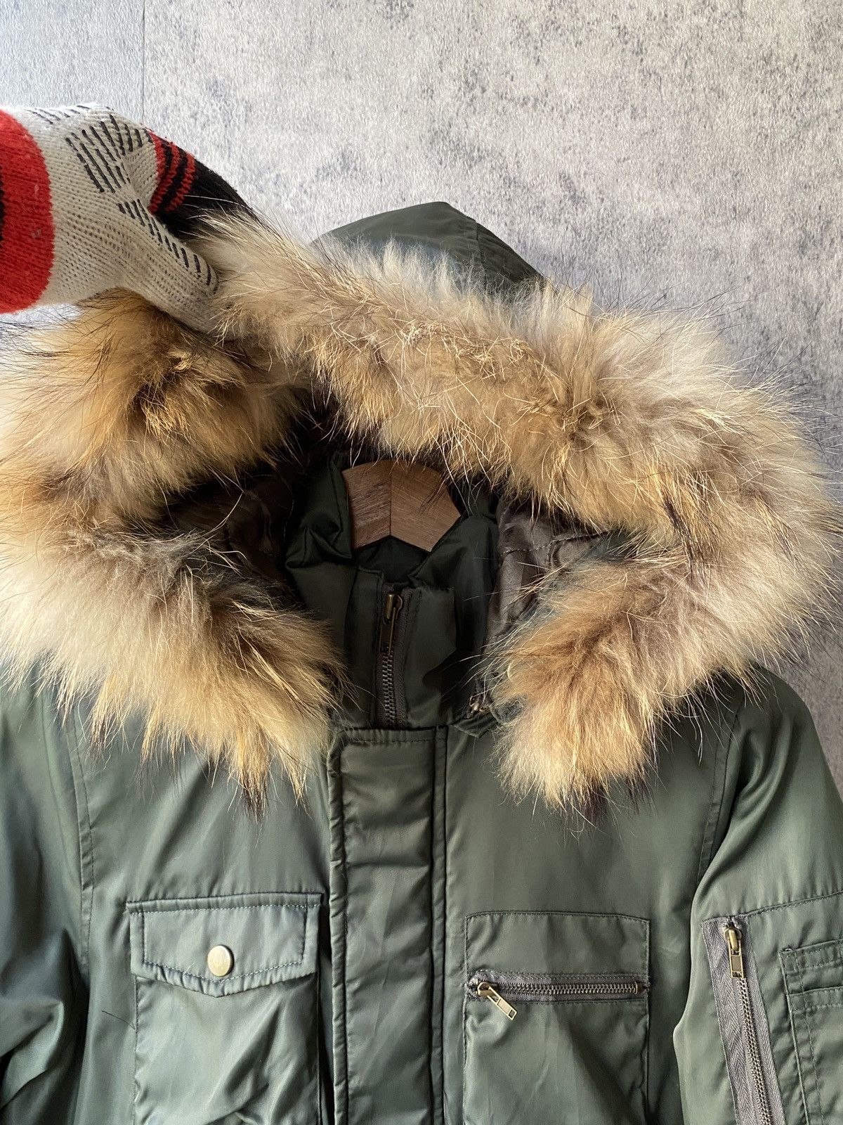 Japanese Brand Ozoc Japan Bomber Fur Hoodie Jacket Size US S / EU 44-46 / 1 - 4 Thumbnail