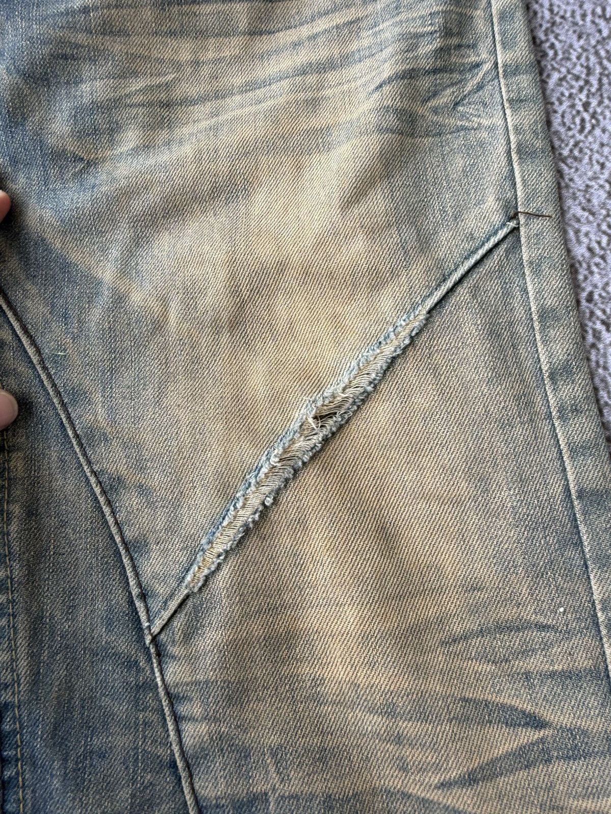 Japanese Brand Distressed Denim Washed Jeans Ifsixwasnine Styled Size US 30 / EU 46 - 5 Thumbnail