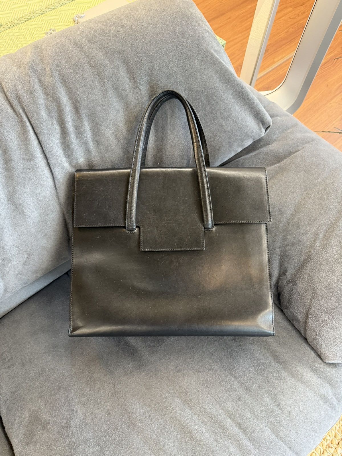 Maison Margiela Maison Margiela 02AW Archive “The Houssé” Leather Bag Size ONE SIZE - 4 Thumbnail