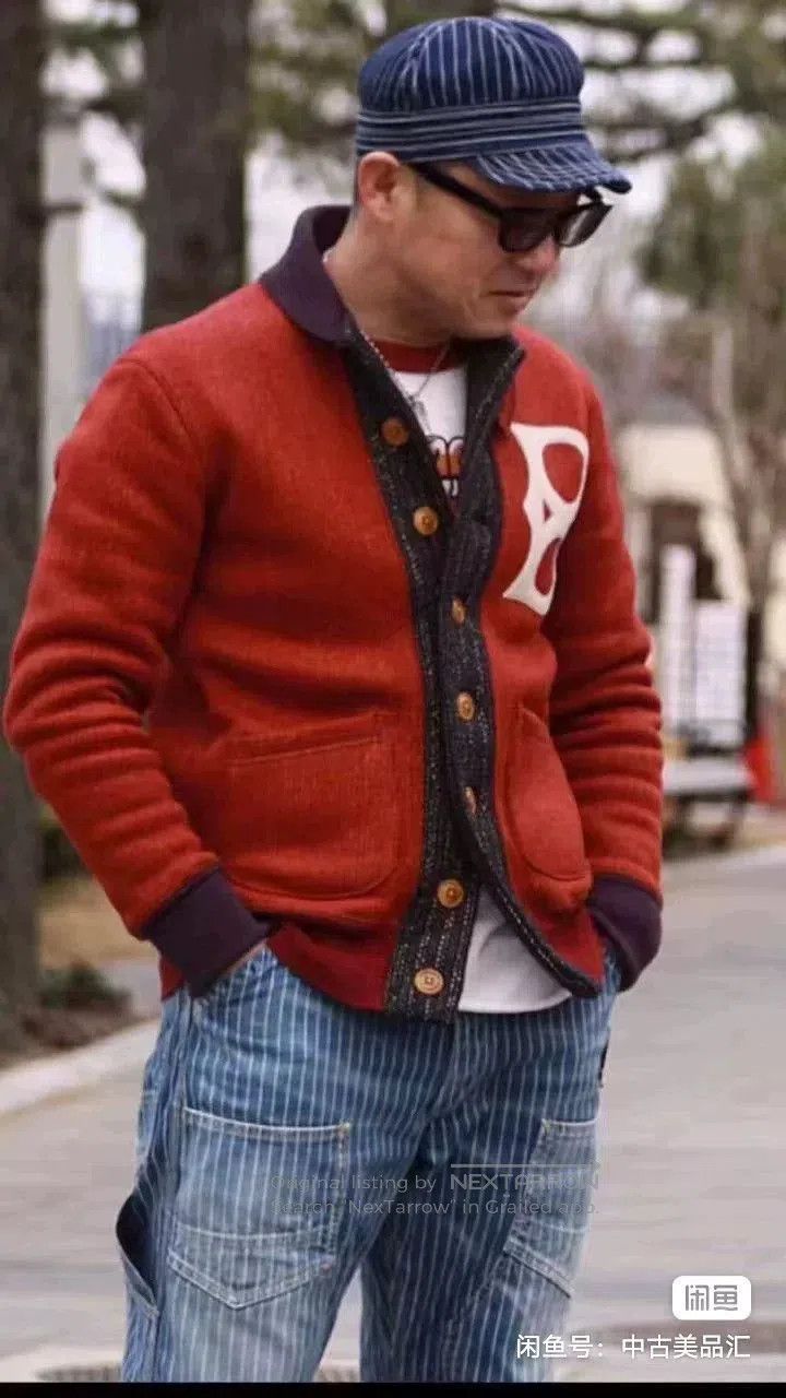 Other Freewheelers Barnstormers Wool Cardigan. Size US M / EU 48-50 / 2 - 3 Thumbnail