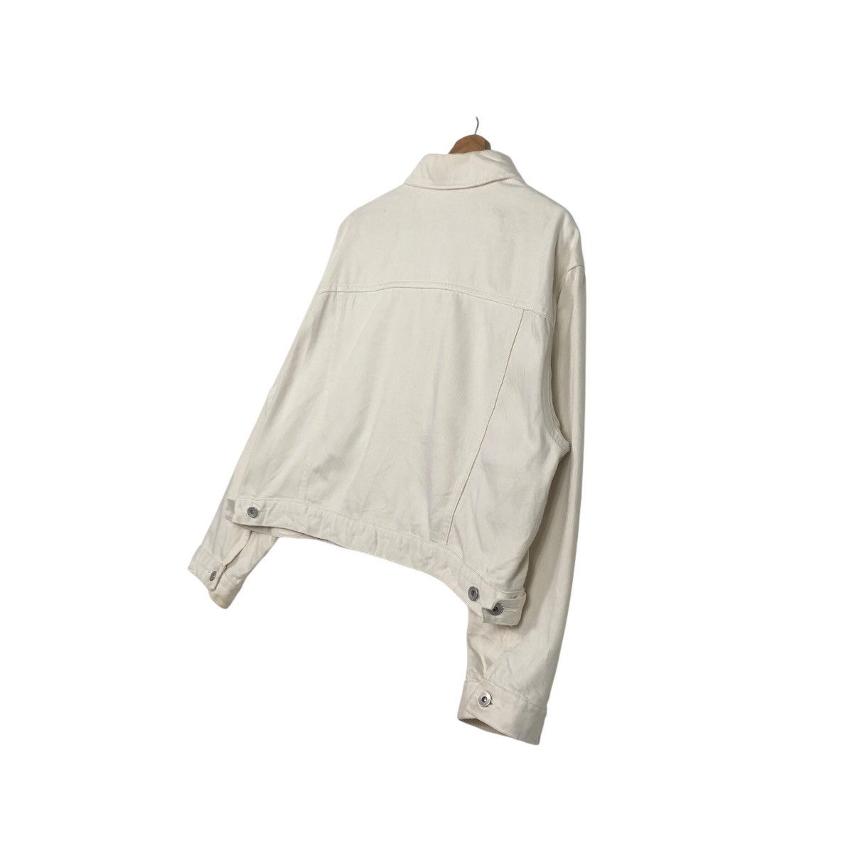 Japanese Brand × Uniqlo 📌Vintage Cropped Biker Jacket Uniqlo Issey Miyake Size US XL / EU 56 / 4 - 11 Thumbnail