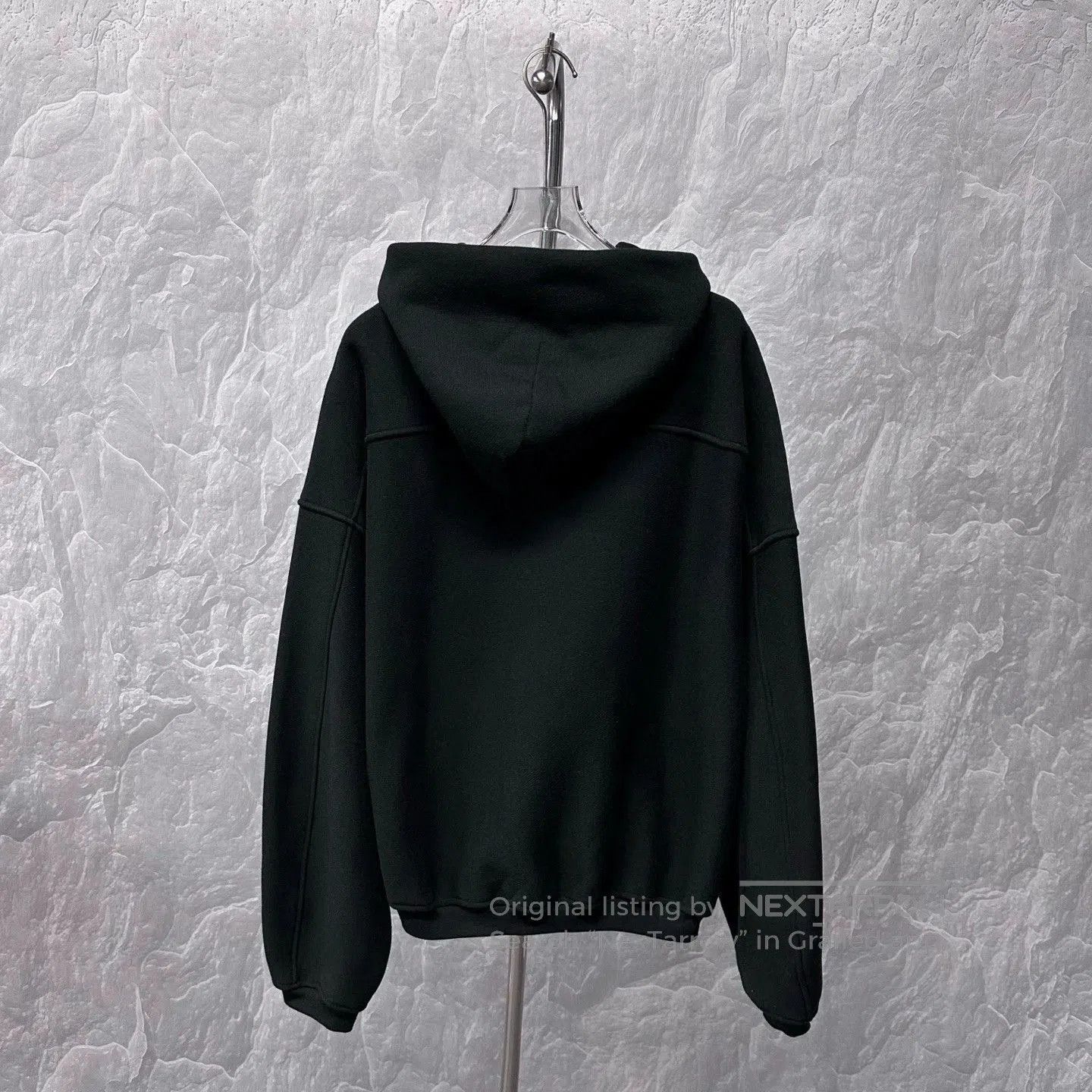 Alexander Wang alexander wang black hooded sweatshirt XS. Size US XS / EU 42 / 0 - 4 Thumbnail
