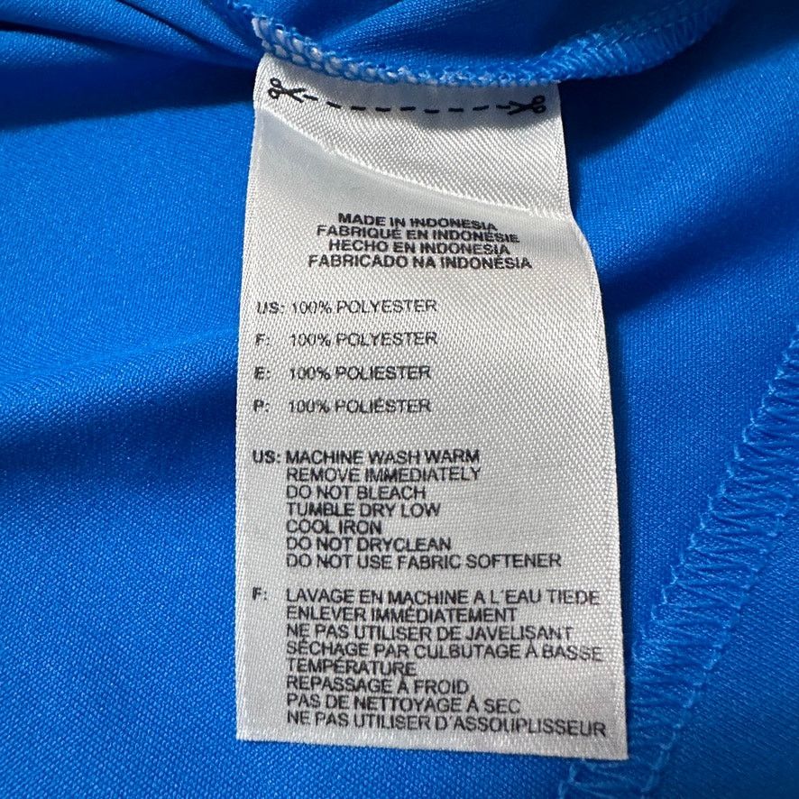 Adidas Adidas blue classic three stripe athletic shirt size XL Size US XL / EU 56 / 4 - 3 Thumbnail